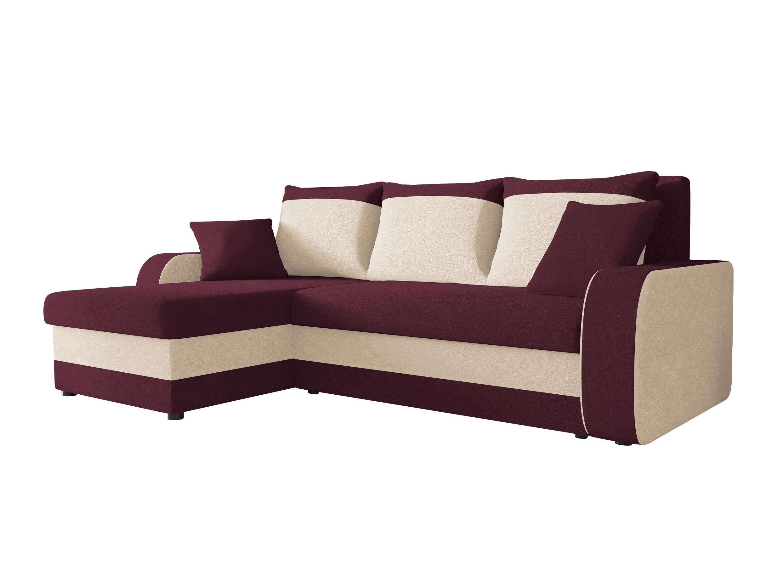 Ecksofa Comfivo Melissa I (Mikrofaza 0025 + Mikrofaza 0031)