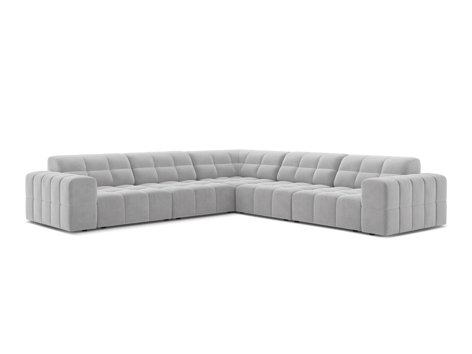 Modulares Ecksofa Somelo 104 (Bluvel 03)