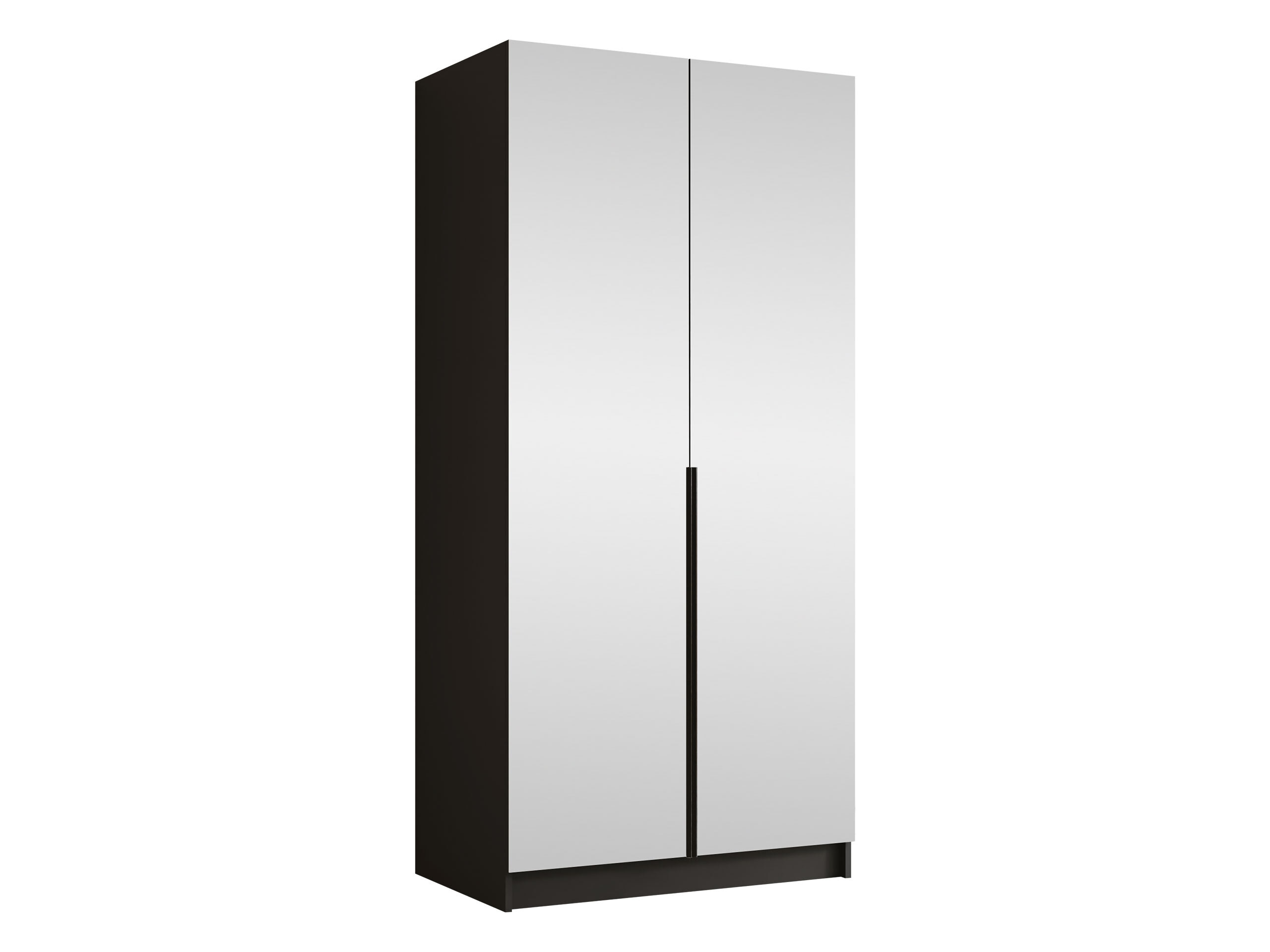 Kleiderschrank Closico Staton III (Schwarz)