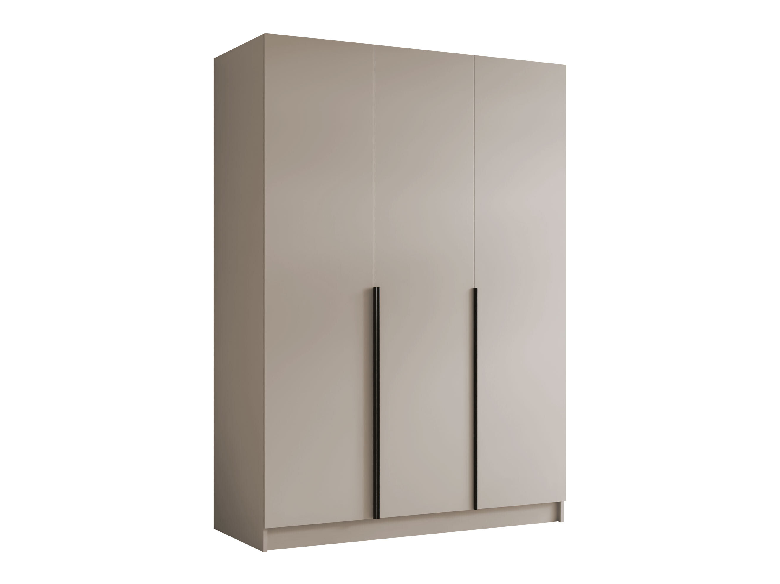 Kleiderschrank Closico Decoron I (Kaschmir + Schwarz)