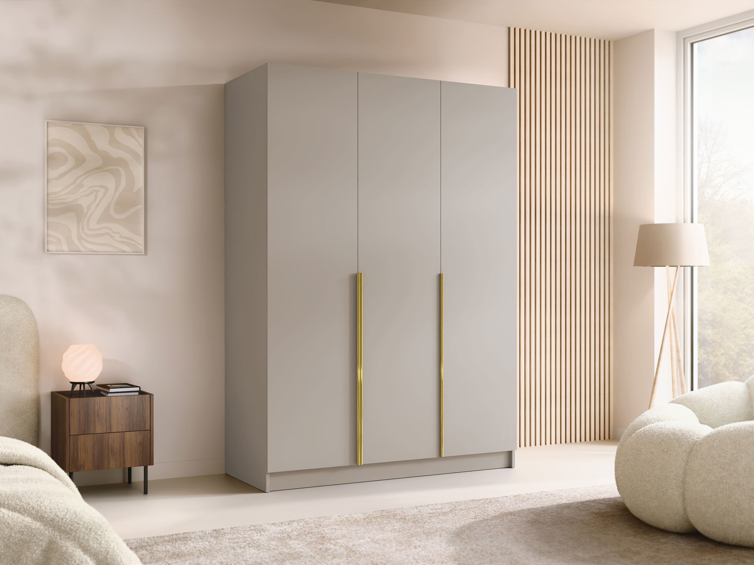 Kleiderschrank Closico Decoron I (Kaschmir)