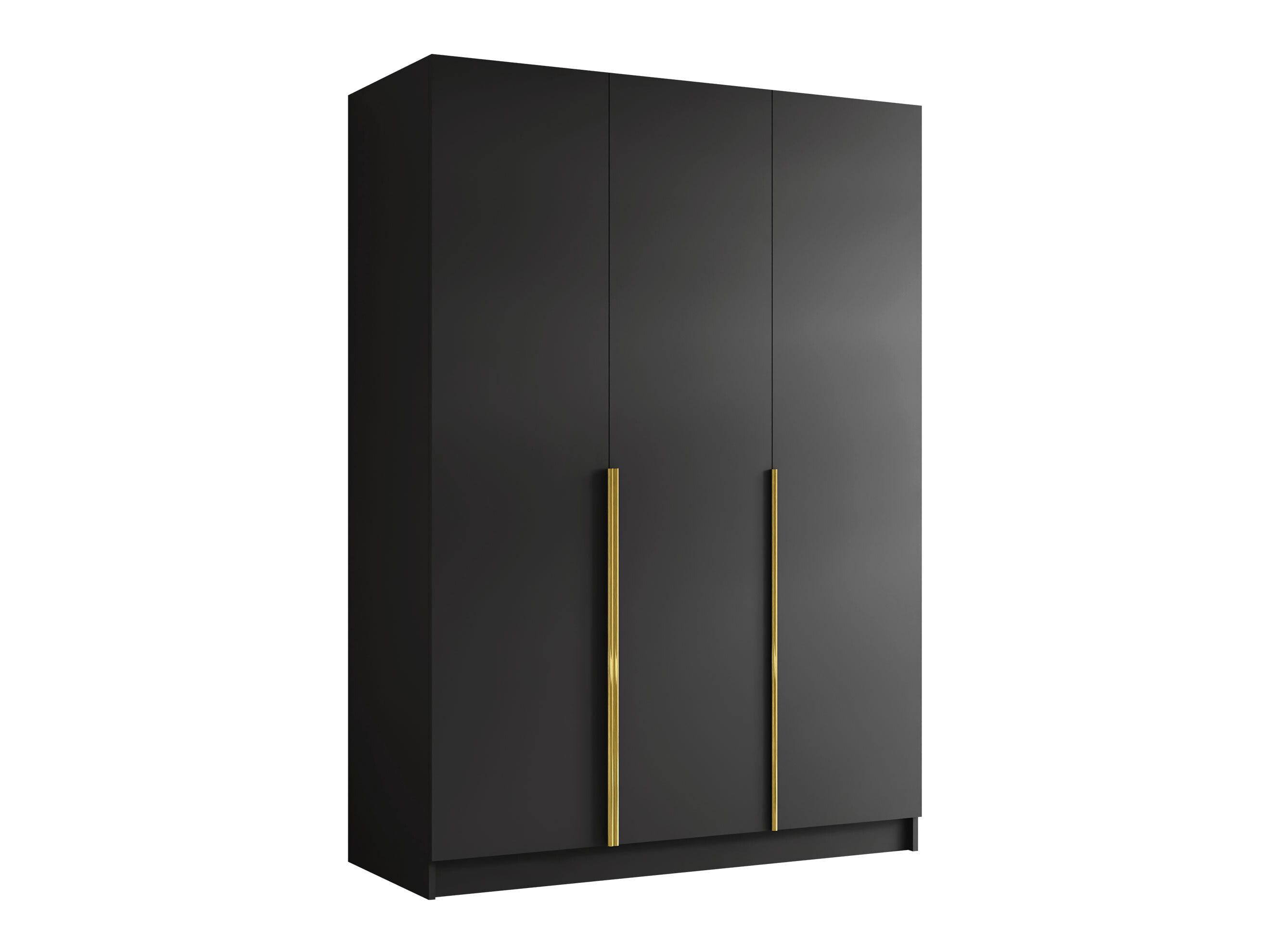 Kleiderschrank Closico Decoron I (Schwarz)