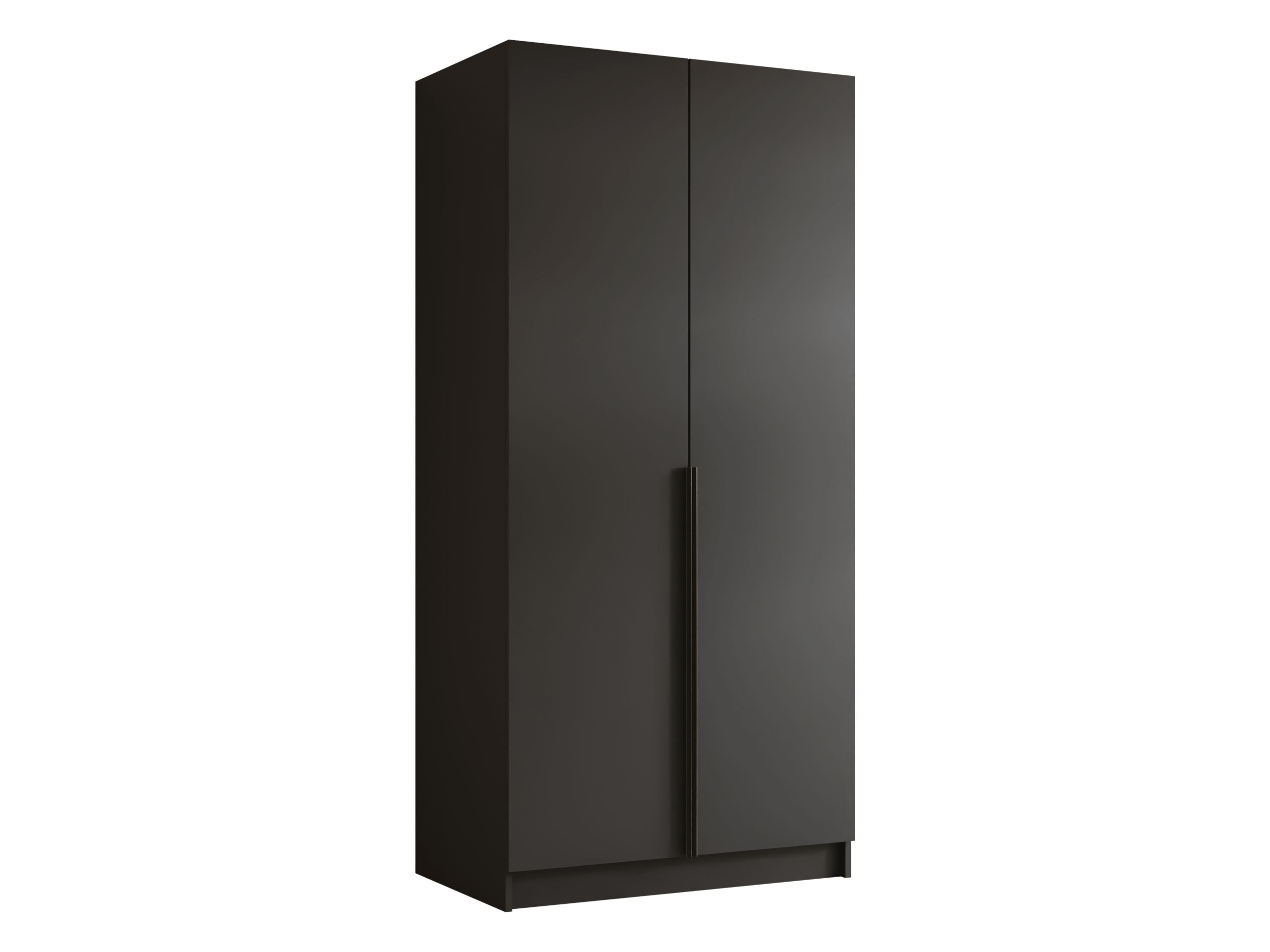 Kleiderschrank Closico Staton I (Schwarz)
