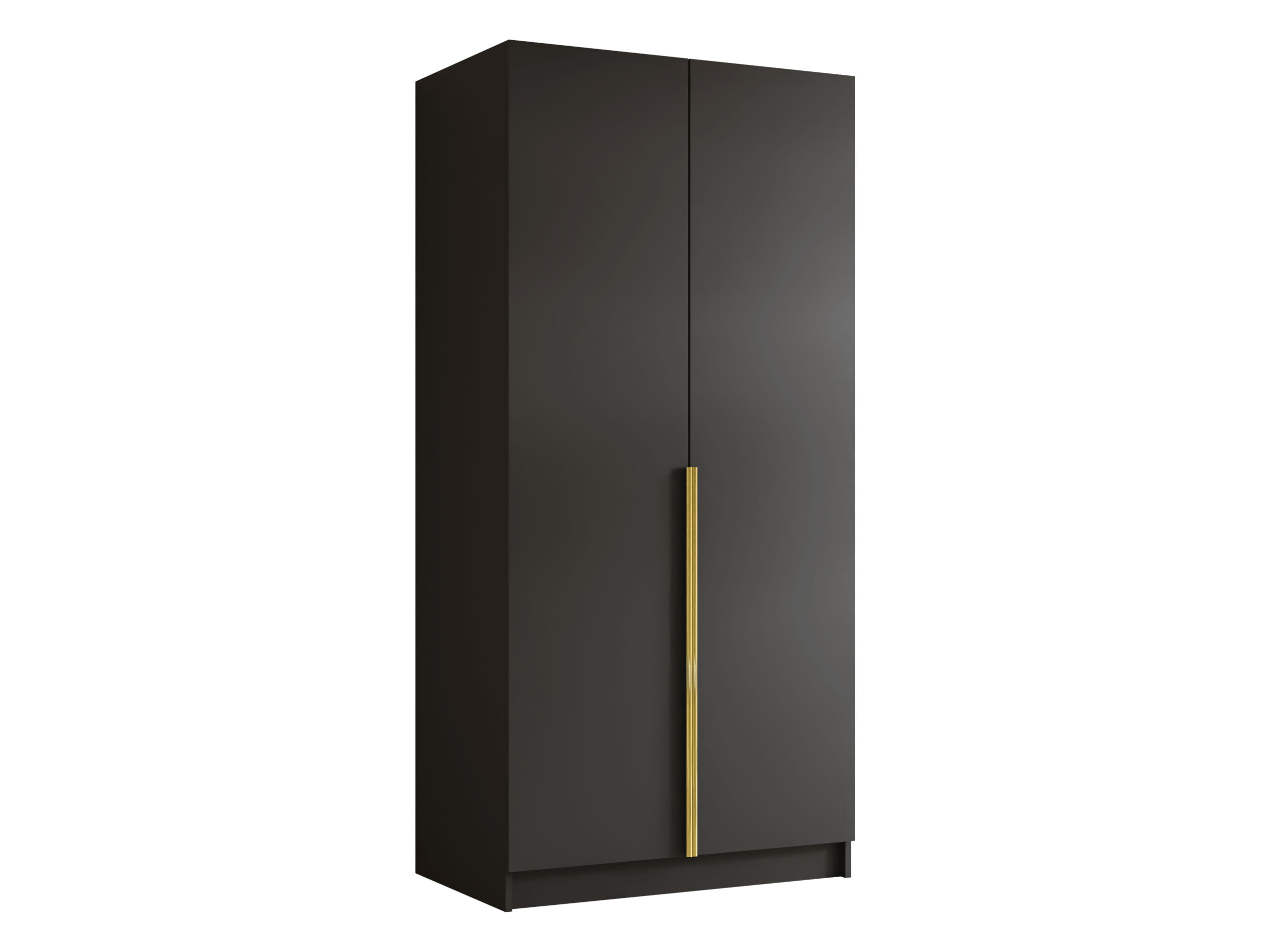 Kleiderschrank Closico Staton I (Schwarz)