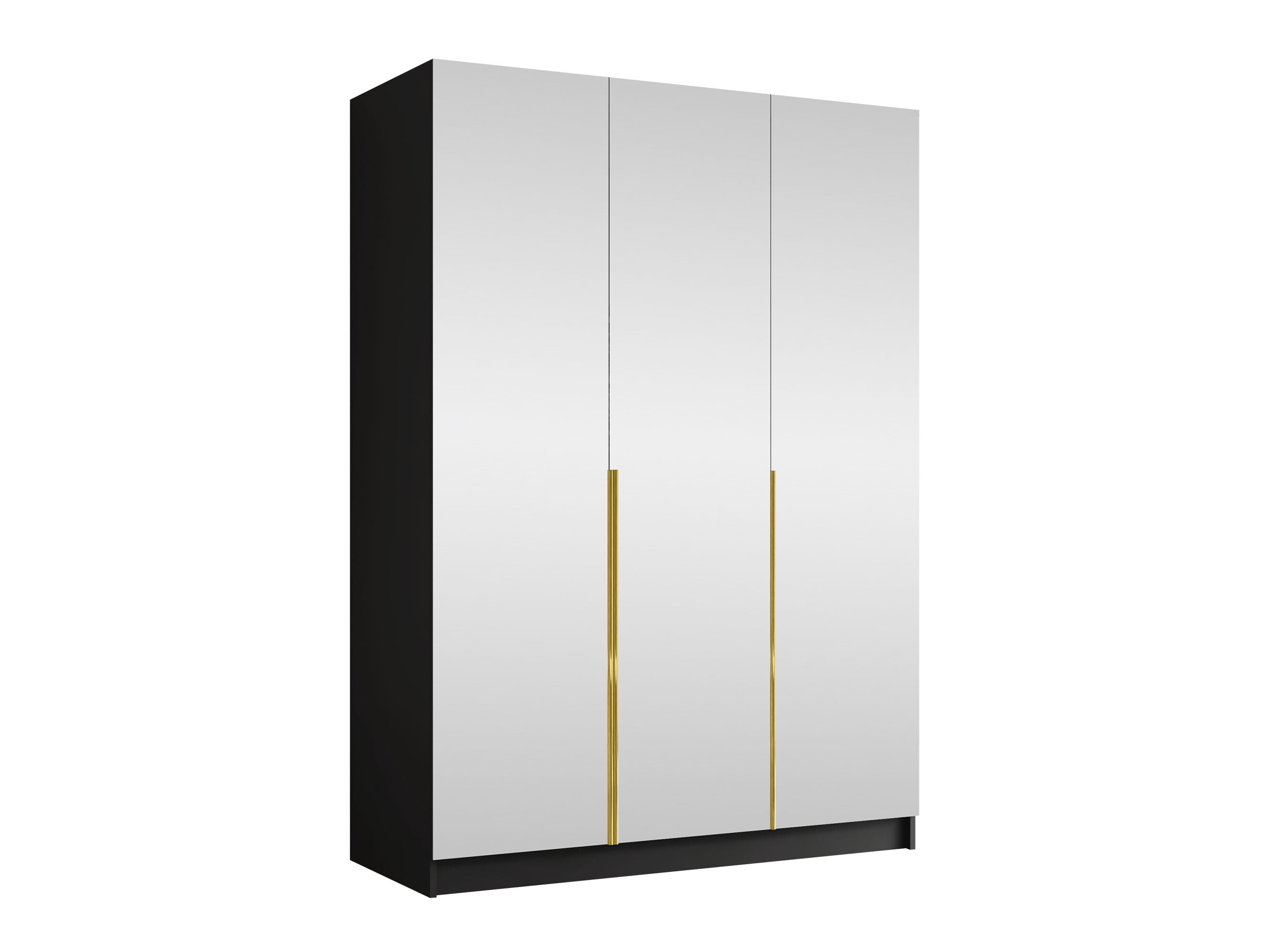 Kleiderschrank Closico Decoron III (Schwarz)