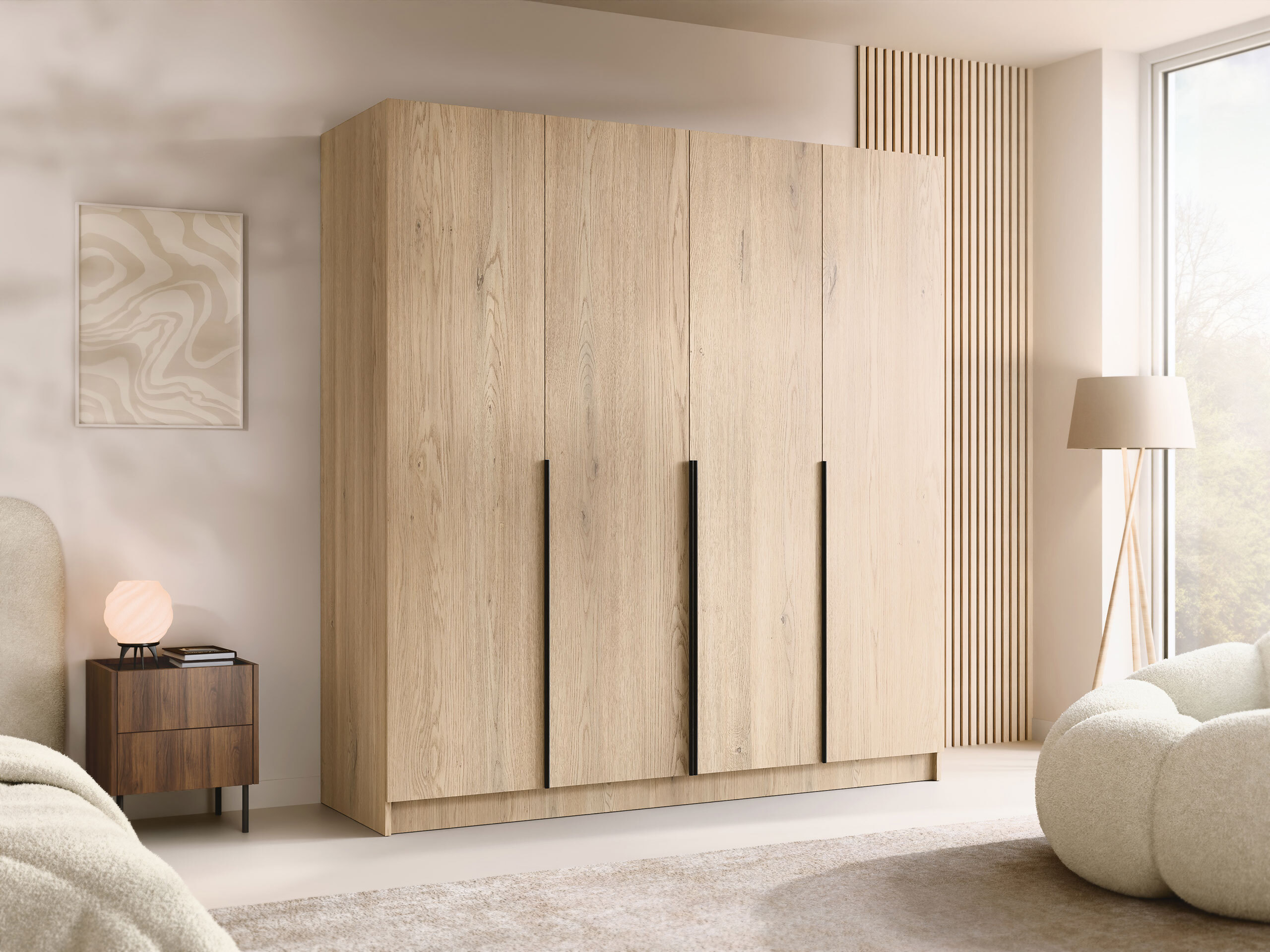 Kleiderschrank Closico Navor I (Cremona-Eiche)