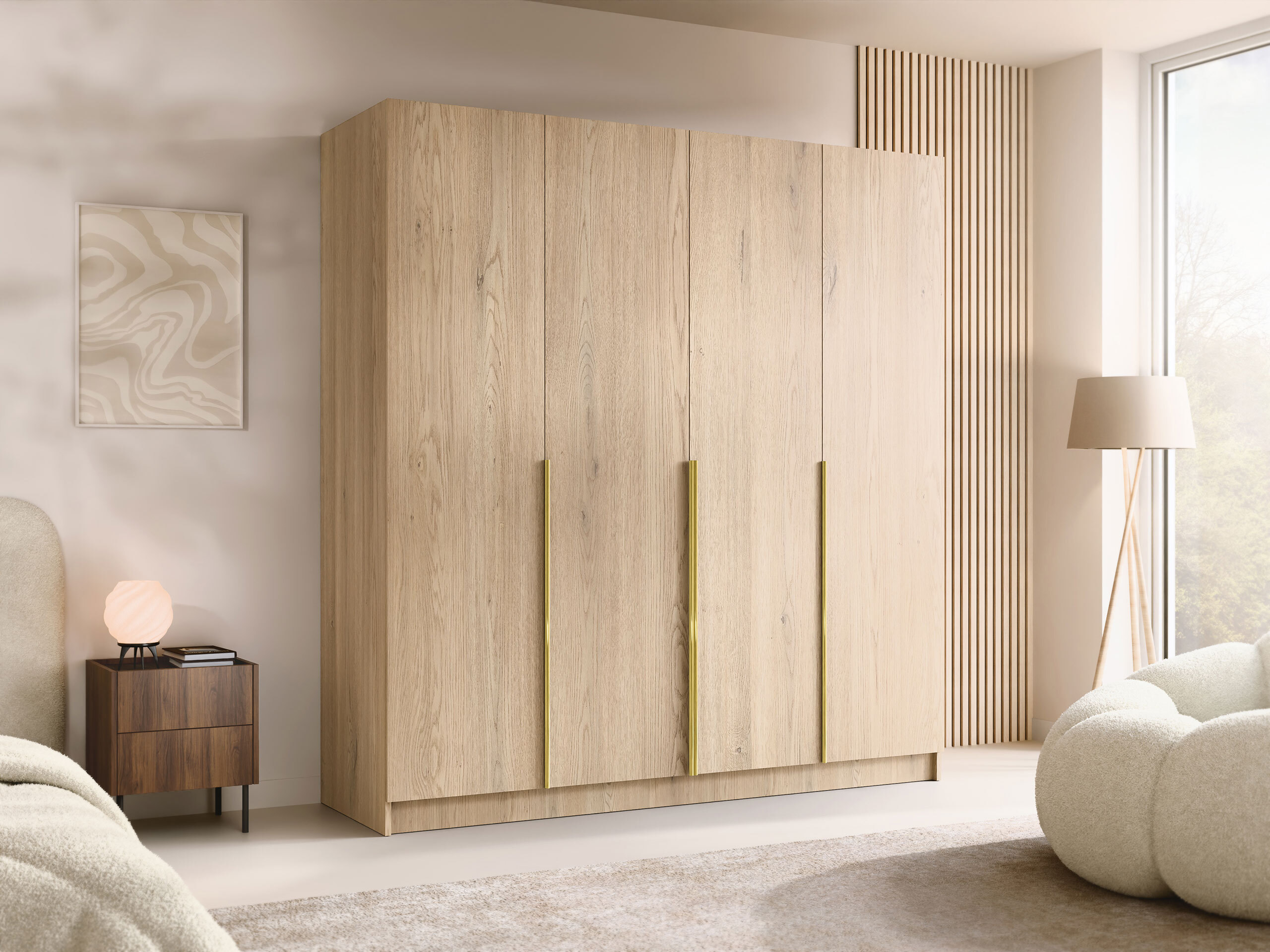 Kleiderschrank Closico Navor I (Cremona-Eiche)