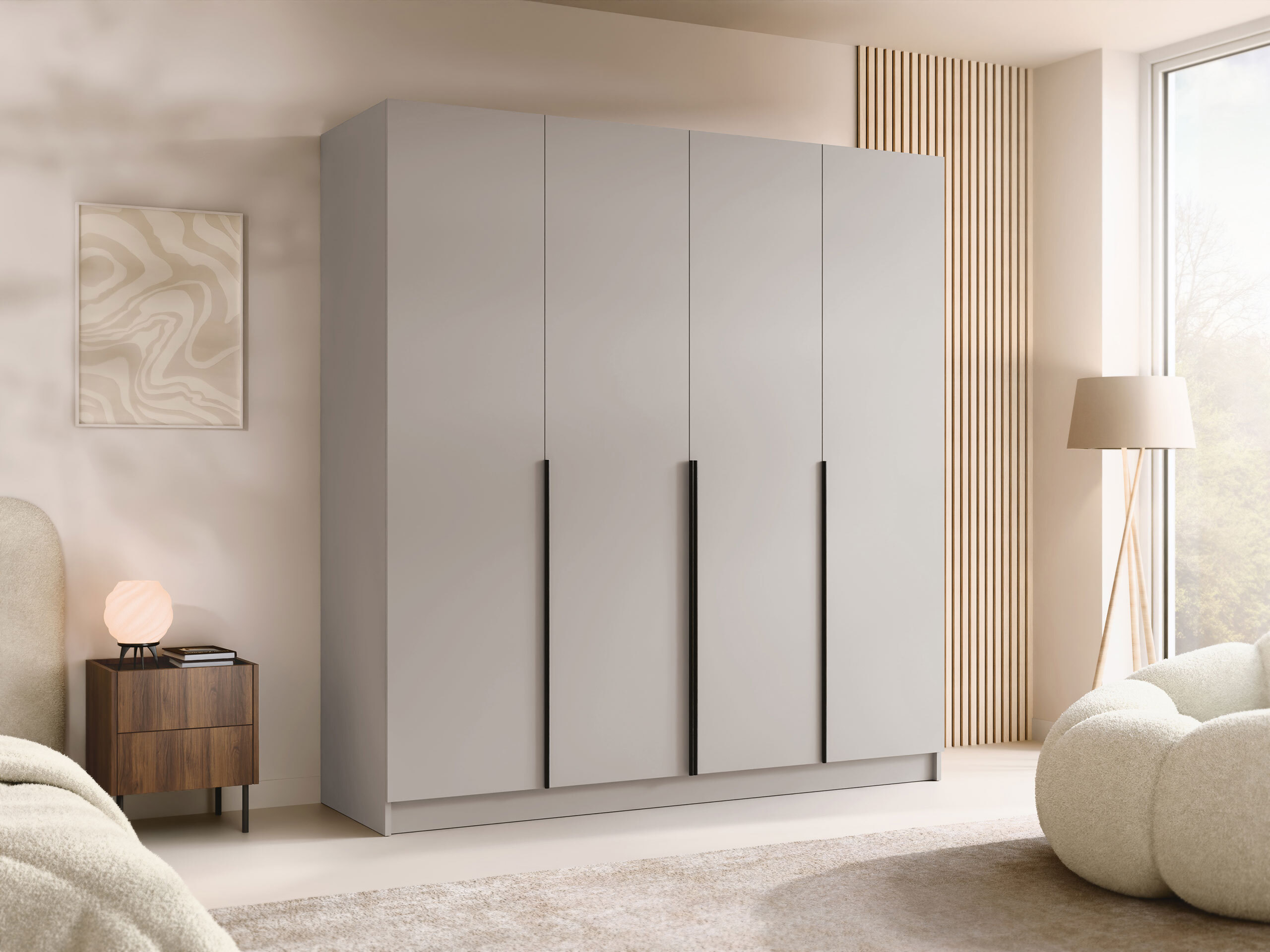 Kleiderschrank Closico Navor I (Kaschmir)