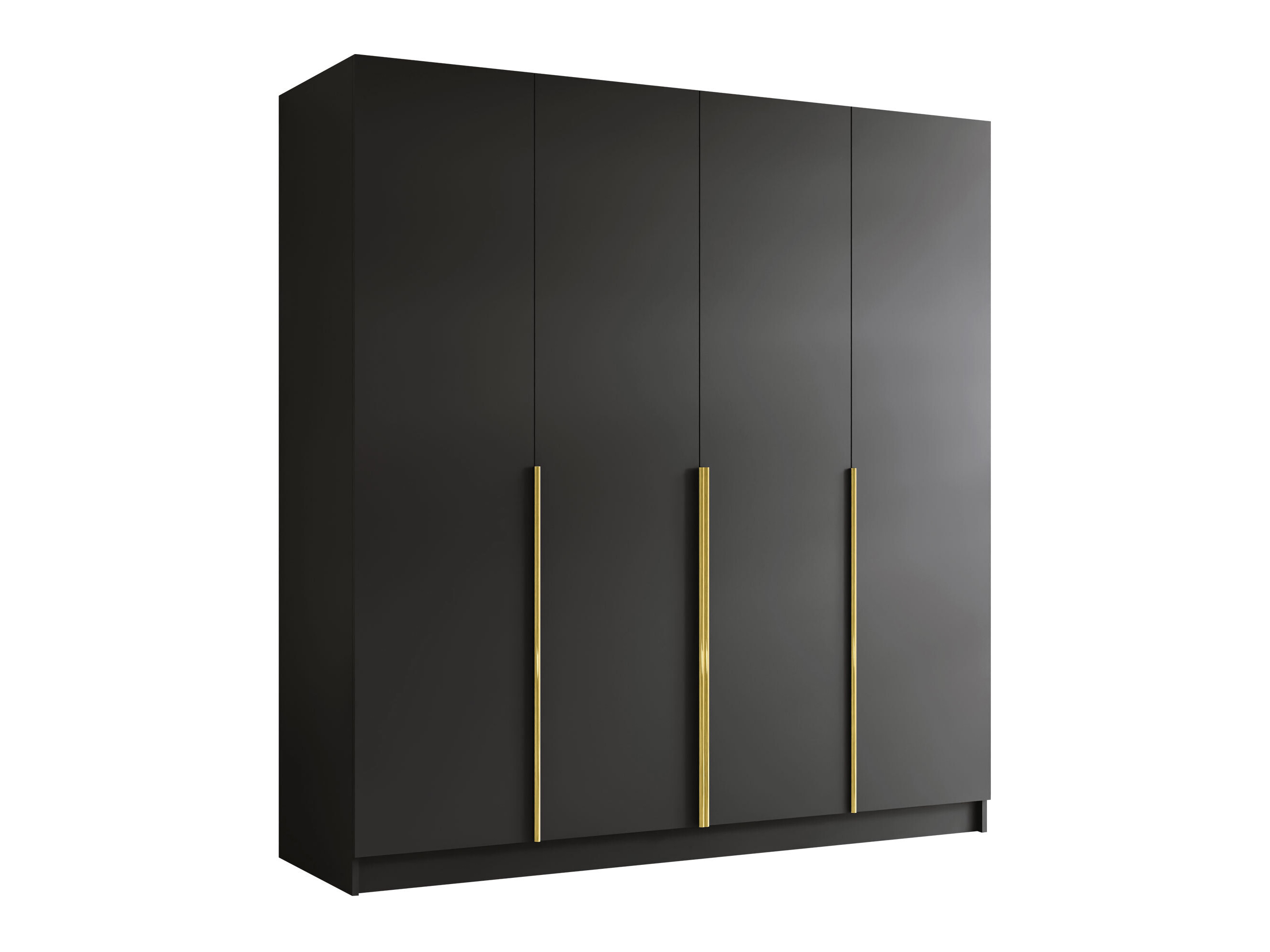 Kleiderschrank Closico Navor I (Schwarz)