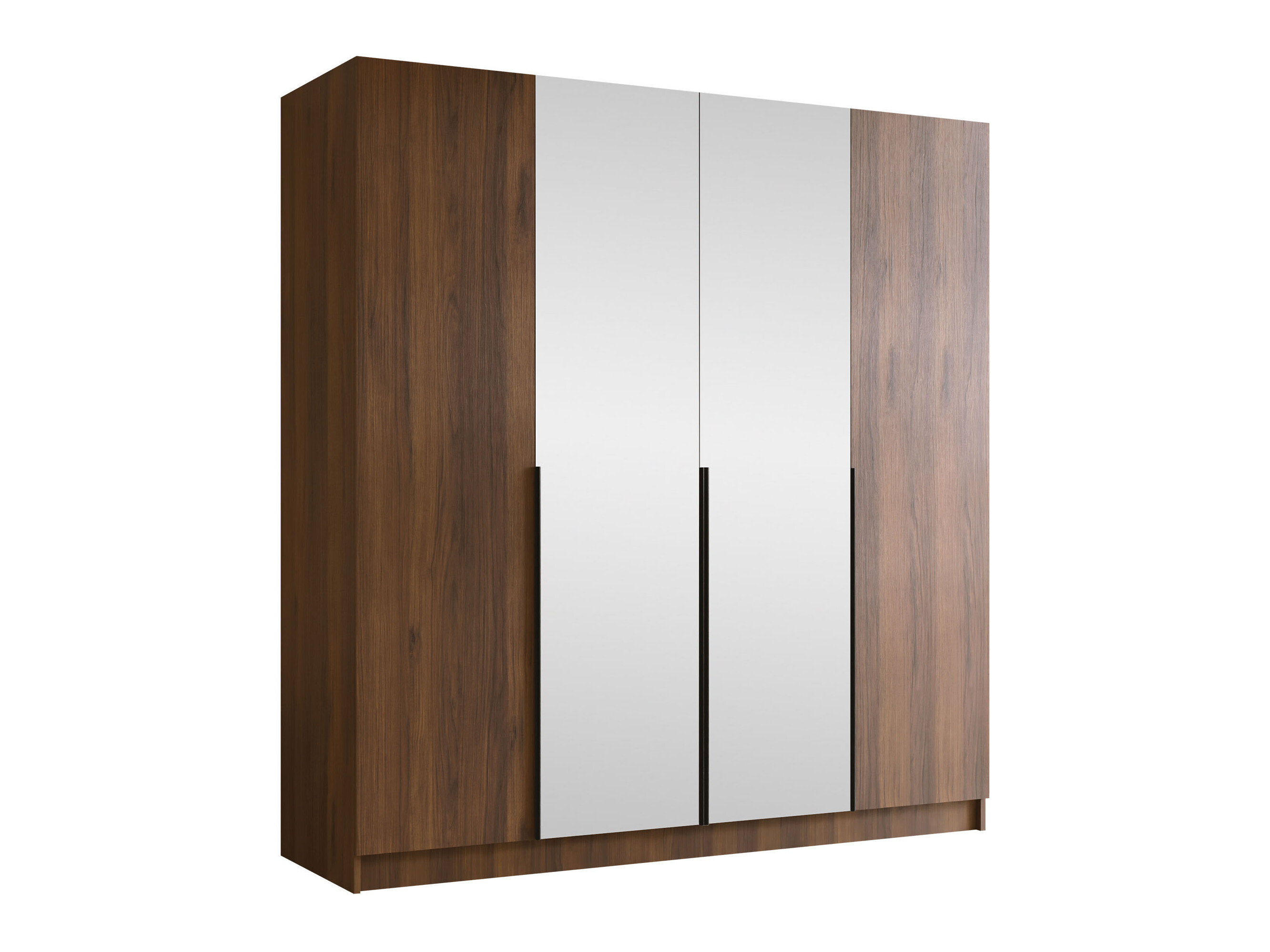Kleiderschrank Closico Navor II (Walnussholzoptik)