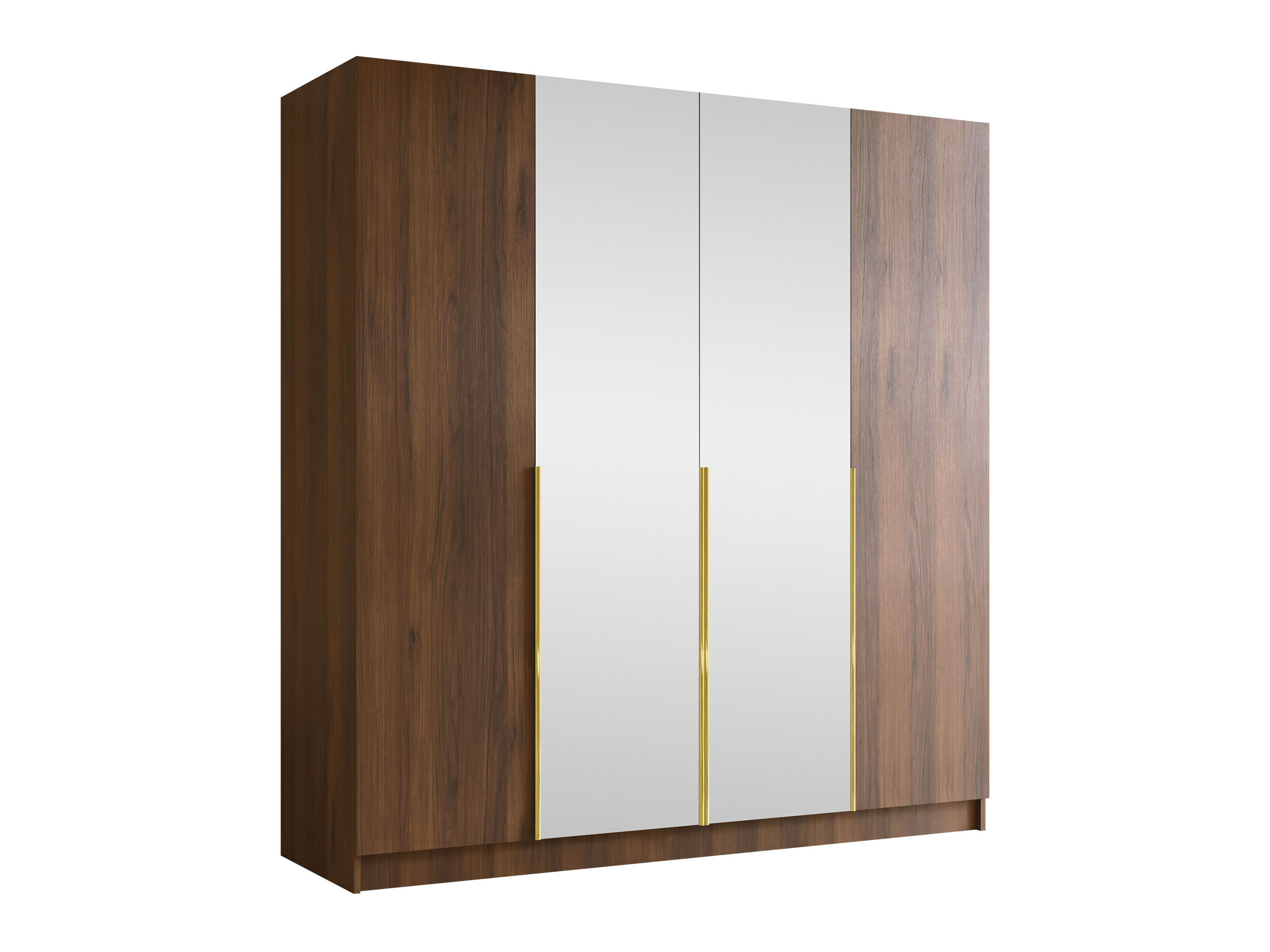 Kleiderschrank Closico Navor II (Walnussholzoptik)