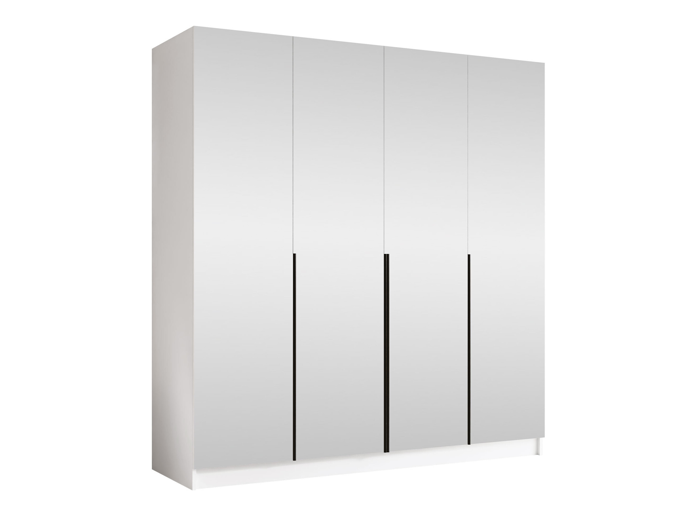Kleiderschrank Closico Navor III (Weiss)
