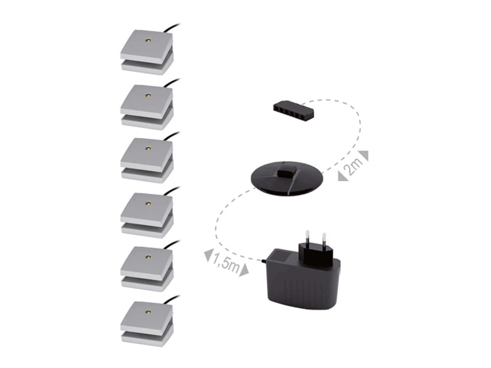 LED-Beleuchtung Romlevo 106