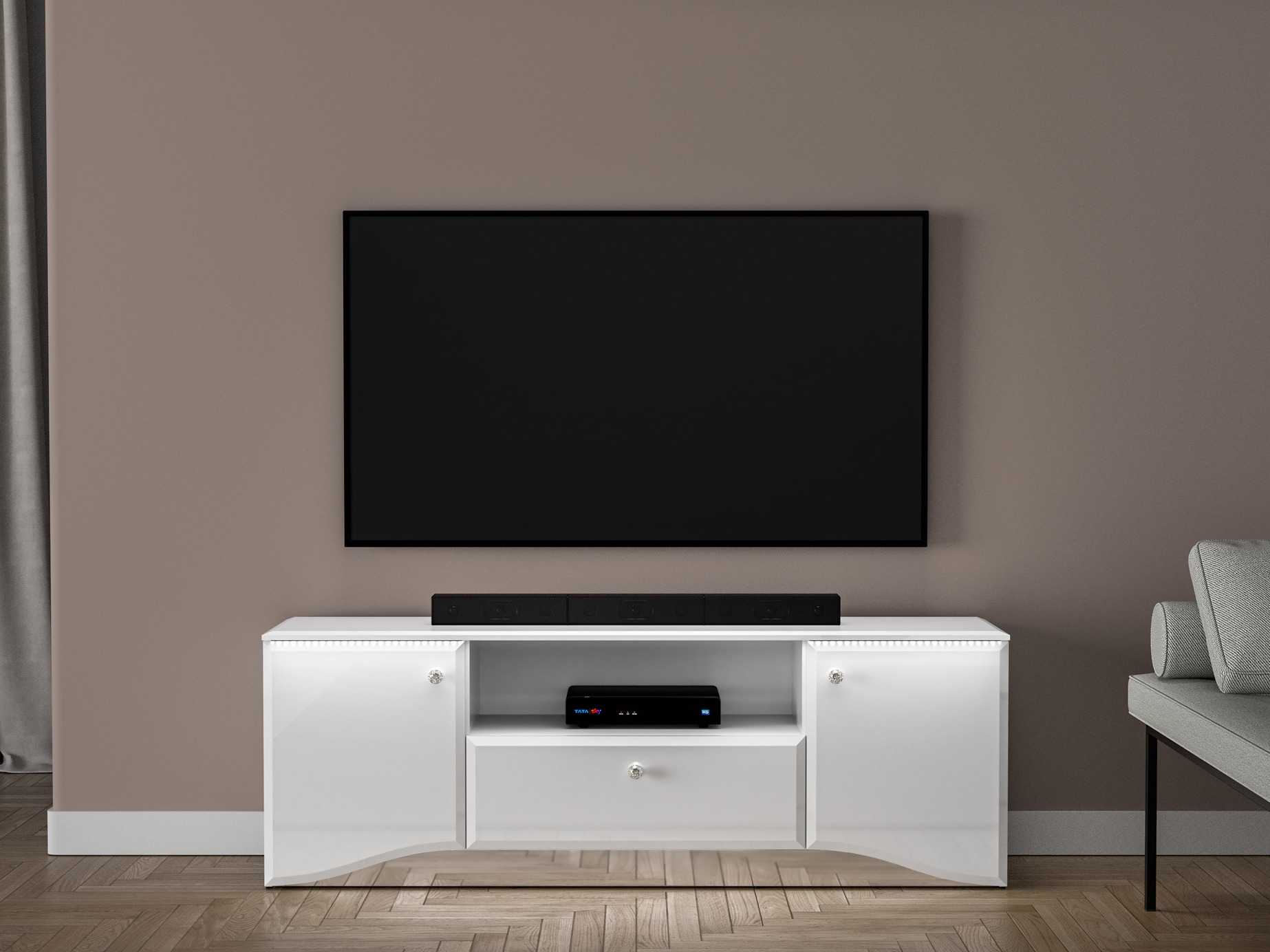 TV-Möbel Romlevo 102