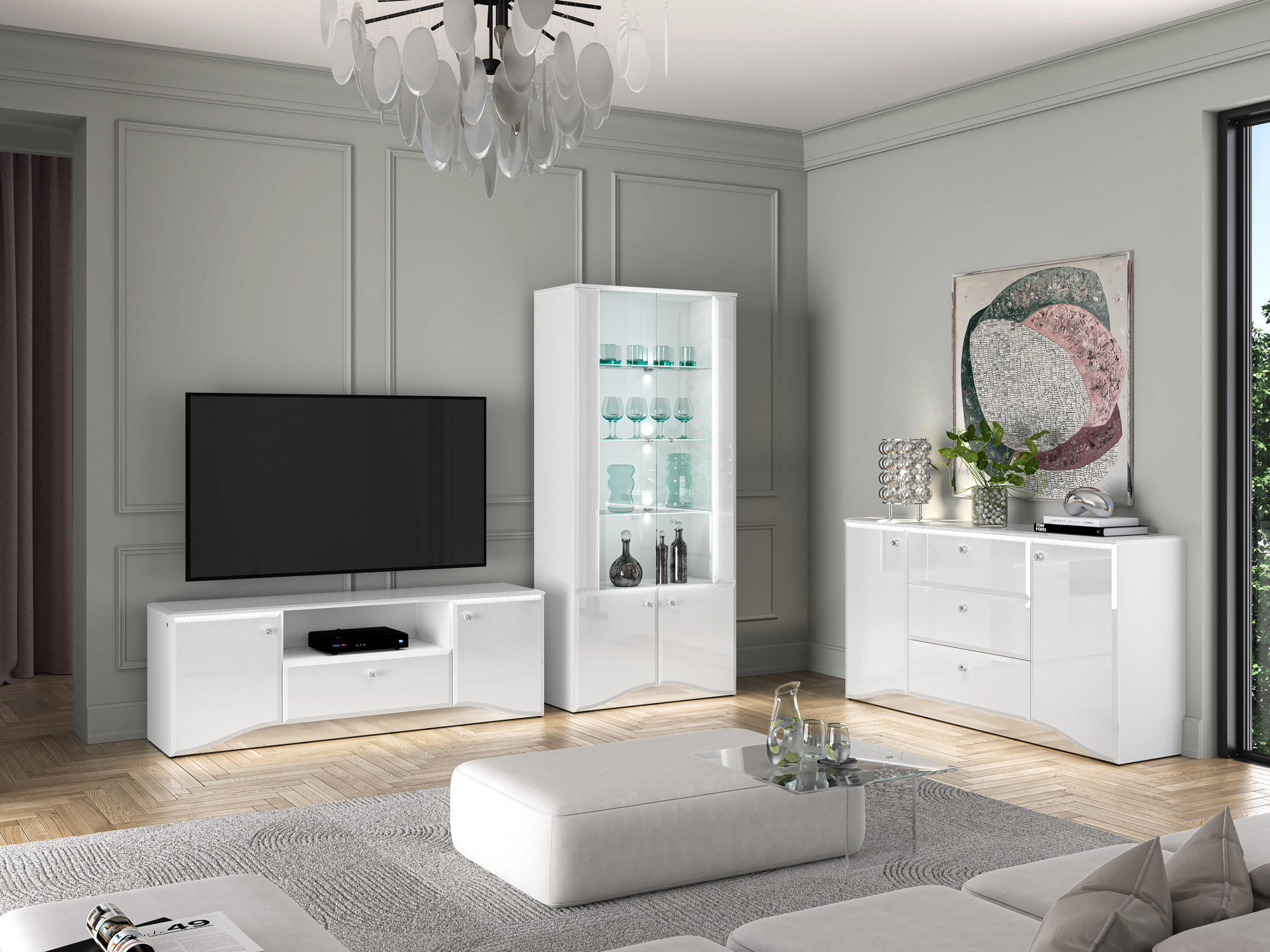 Wohnzimmer-Sets Romlevo 109