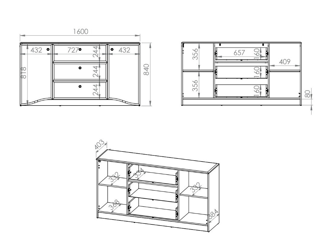 Wohnzimmer-Sets Romlevo 109