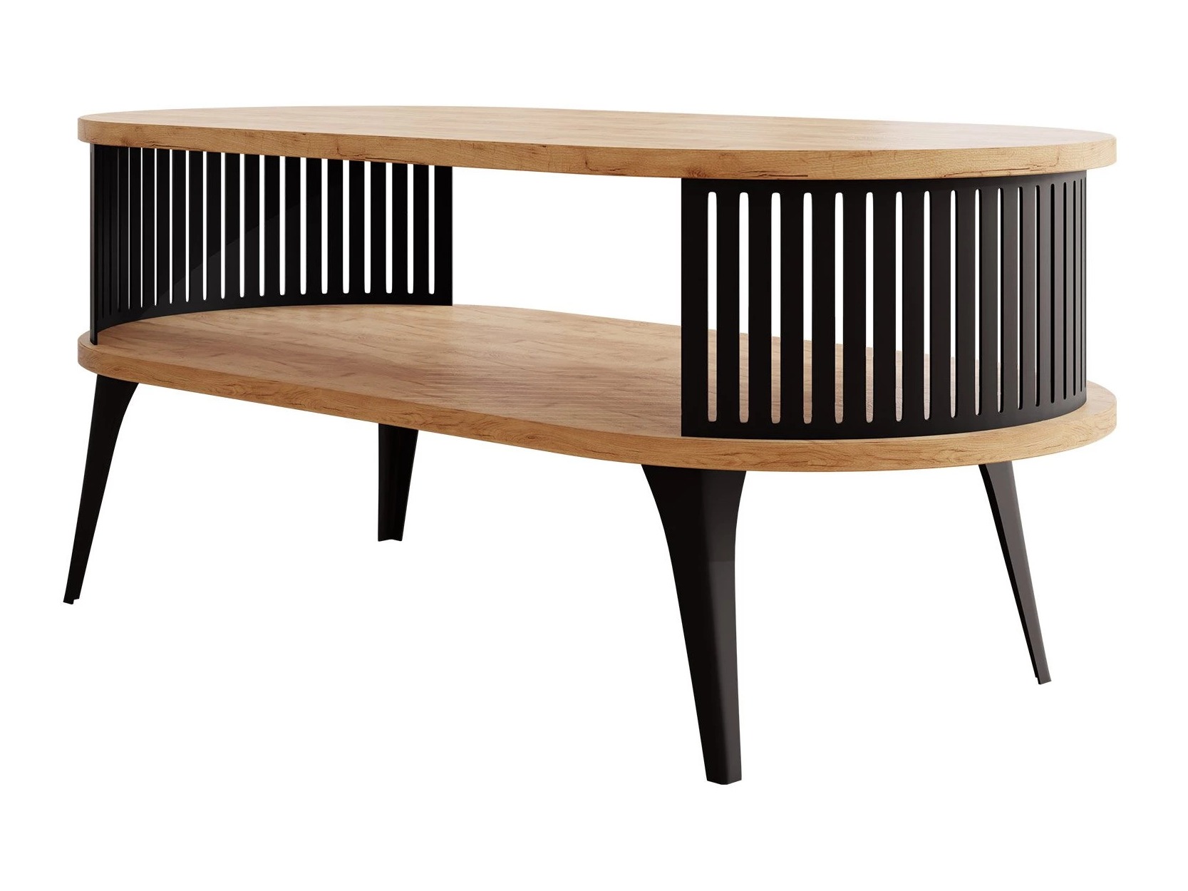 Couchtisch Vitum III (Craft-Eiche Gold)