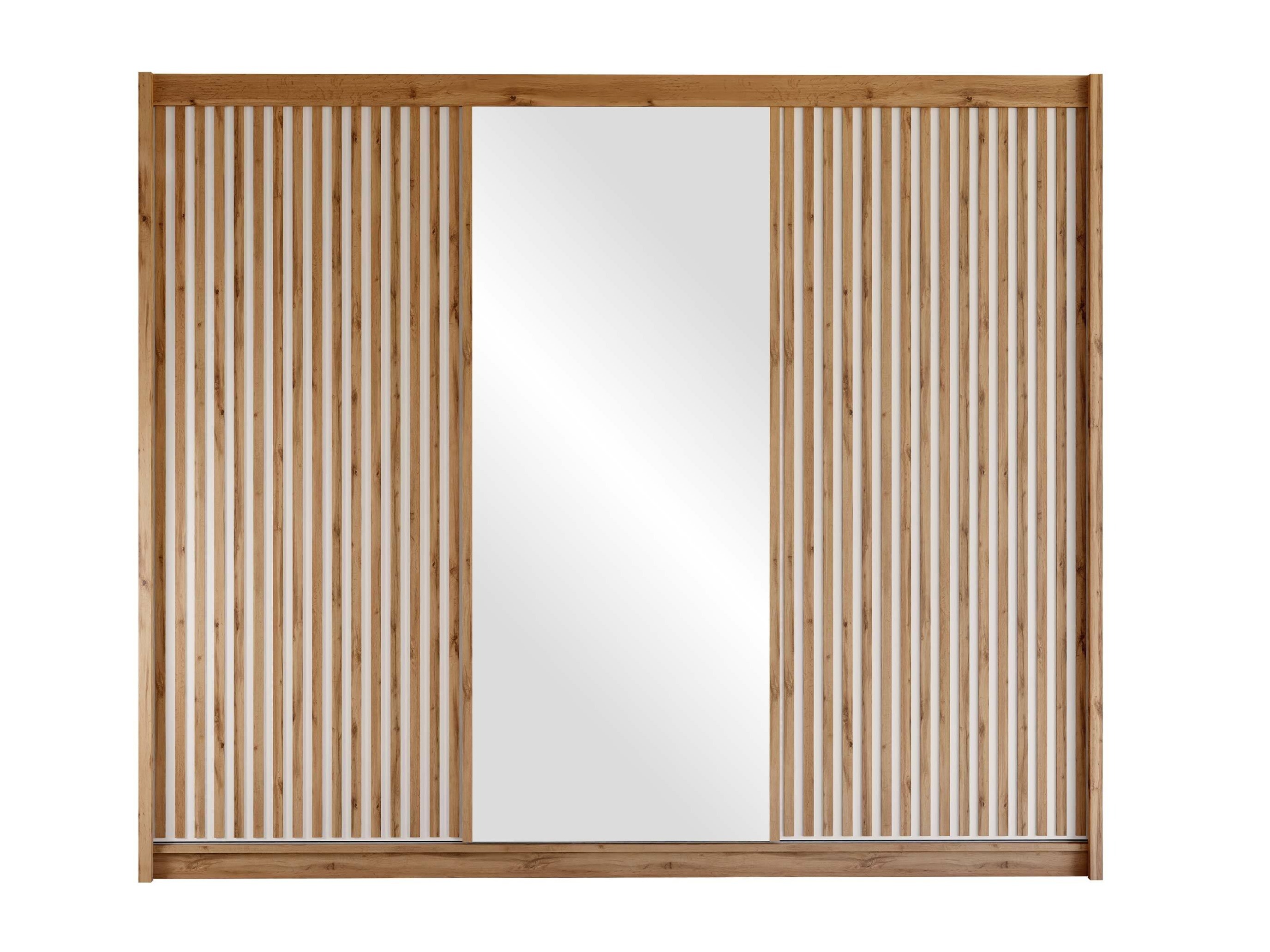 Kleiderschrank Gemes I (Wotan Eiche + Weiss)