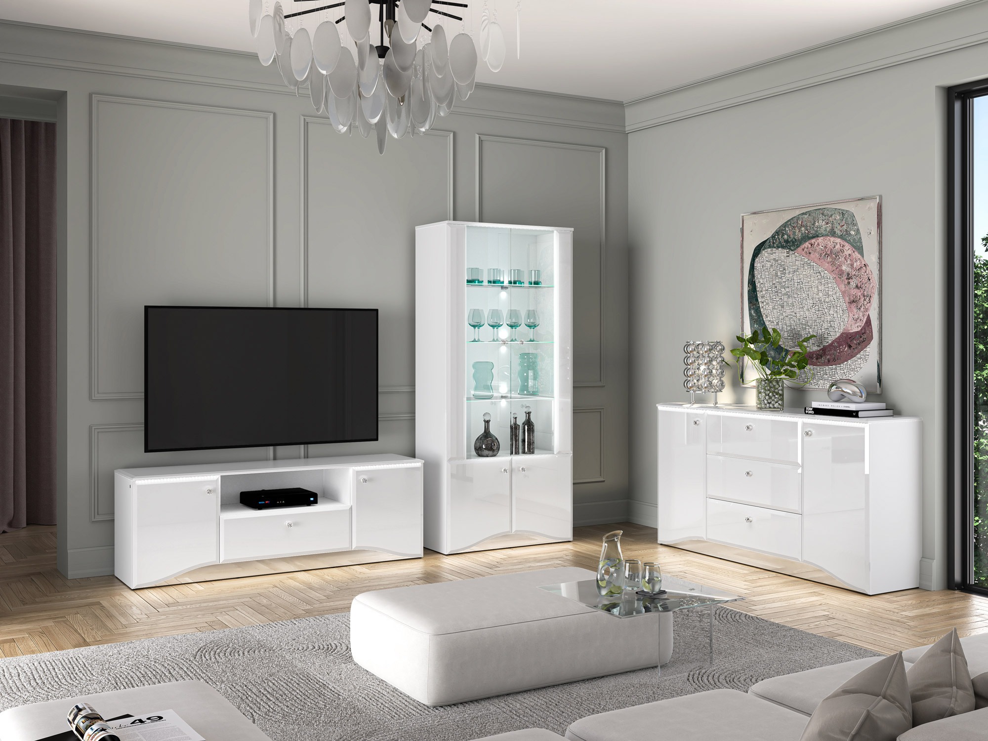 Wohnzimmer-Sets Romlevo 109