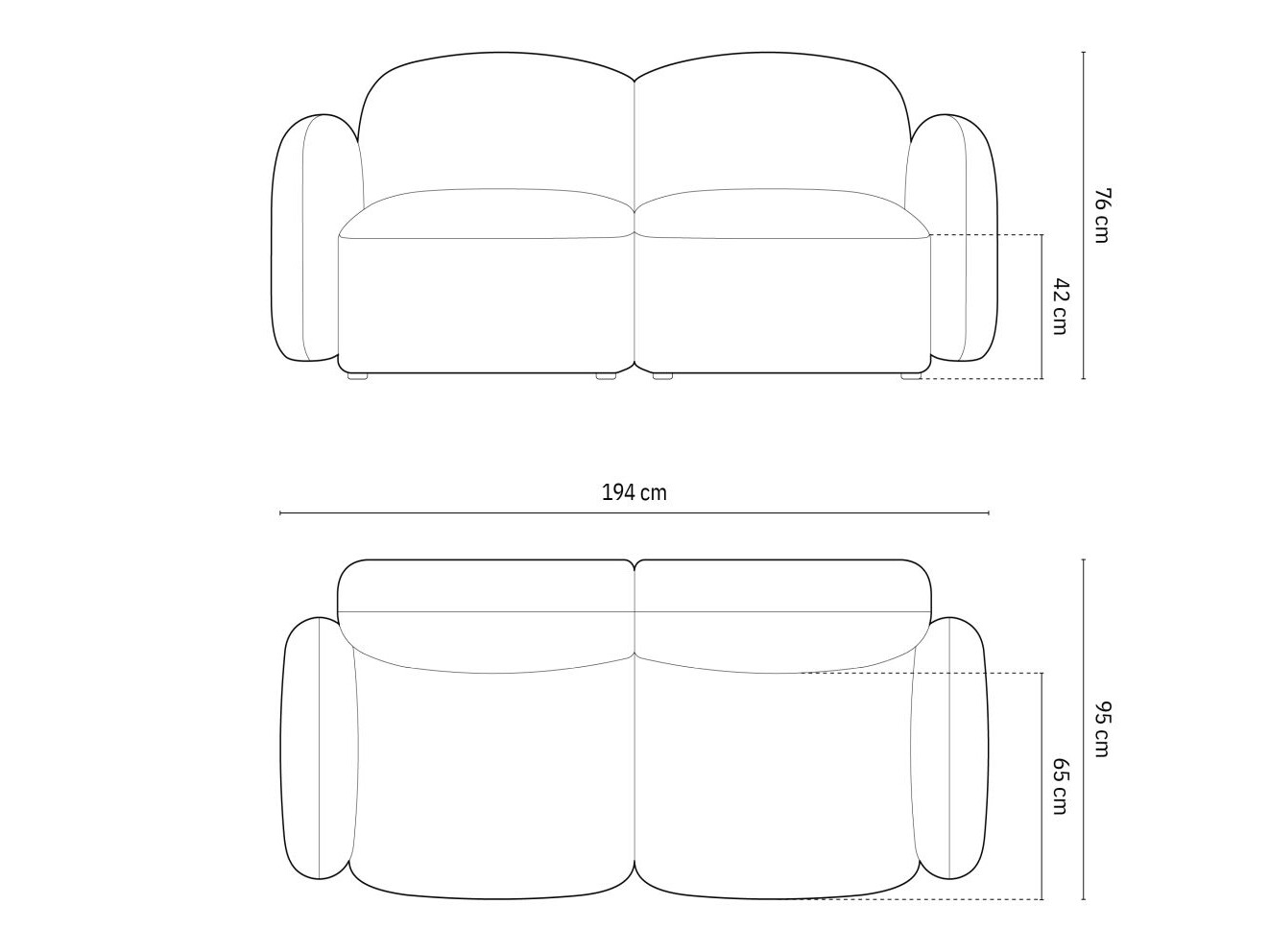 Sofa Tolmira 100 (Eden 21)