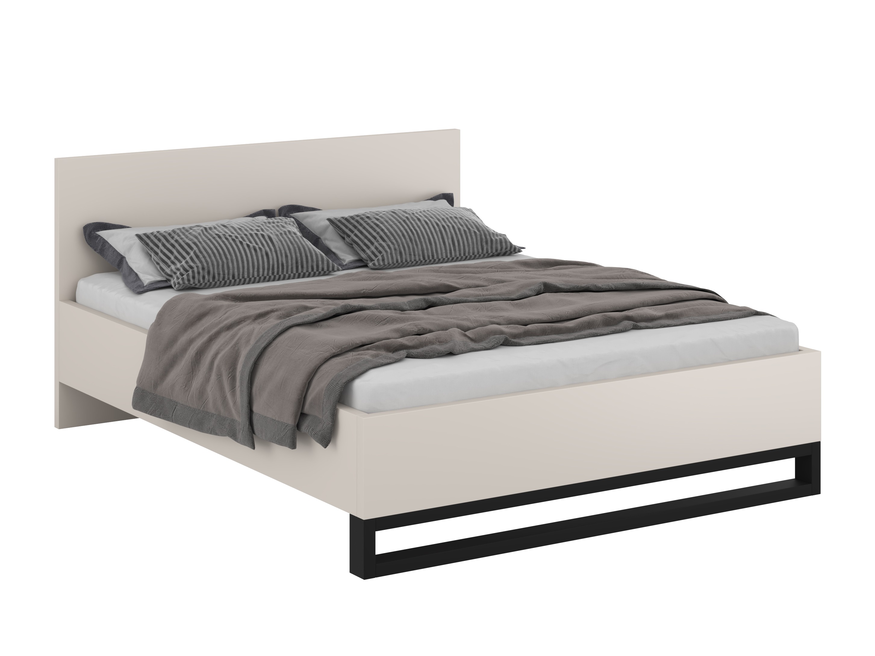 Bett Avicavu 118 (Kaschmir + Schwarz)