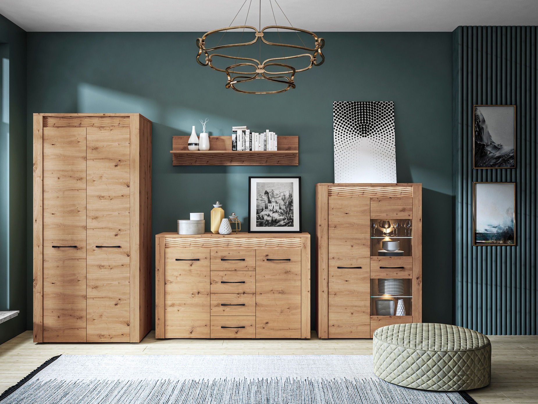 Kleiderschrank Flonole 100
