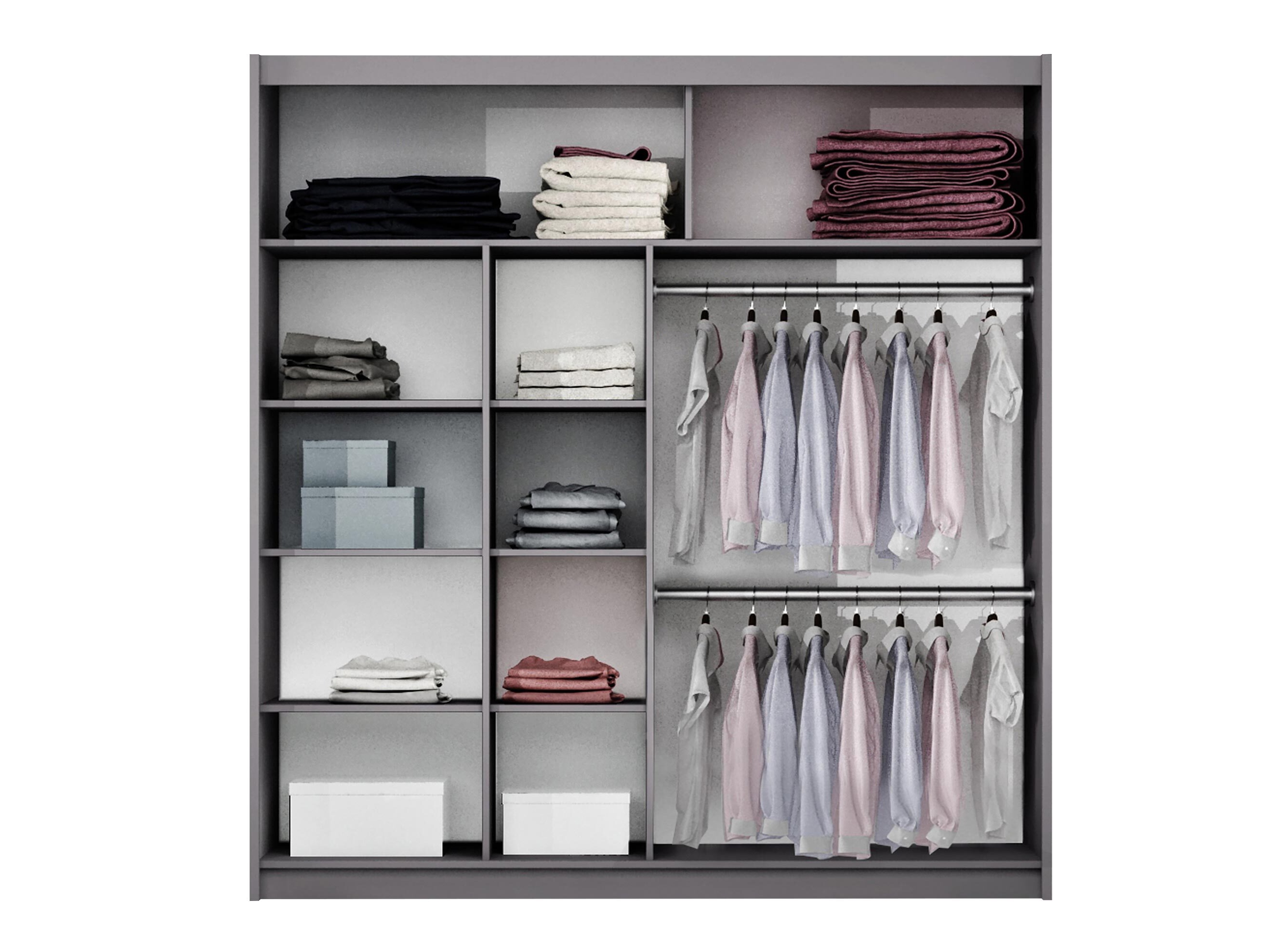 Kleiderschrank Honolulu 115 (Craft eichenholzoptik + Schwarz)