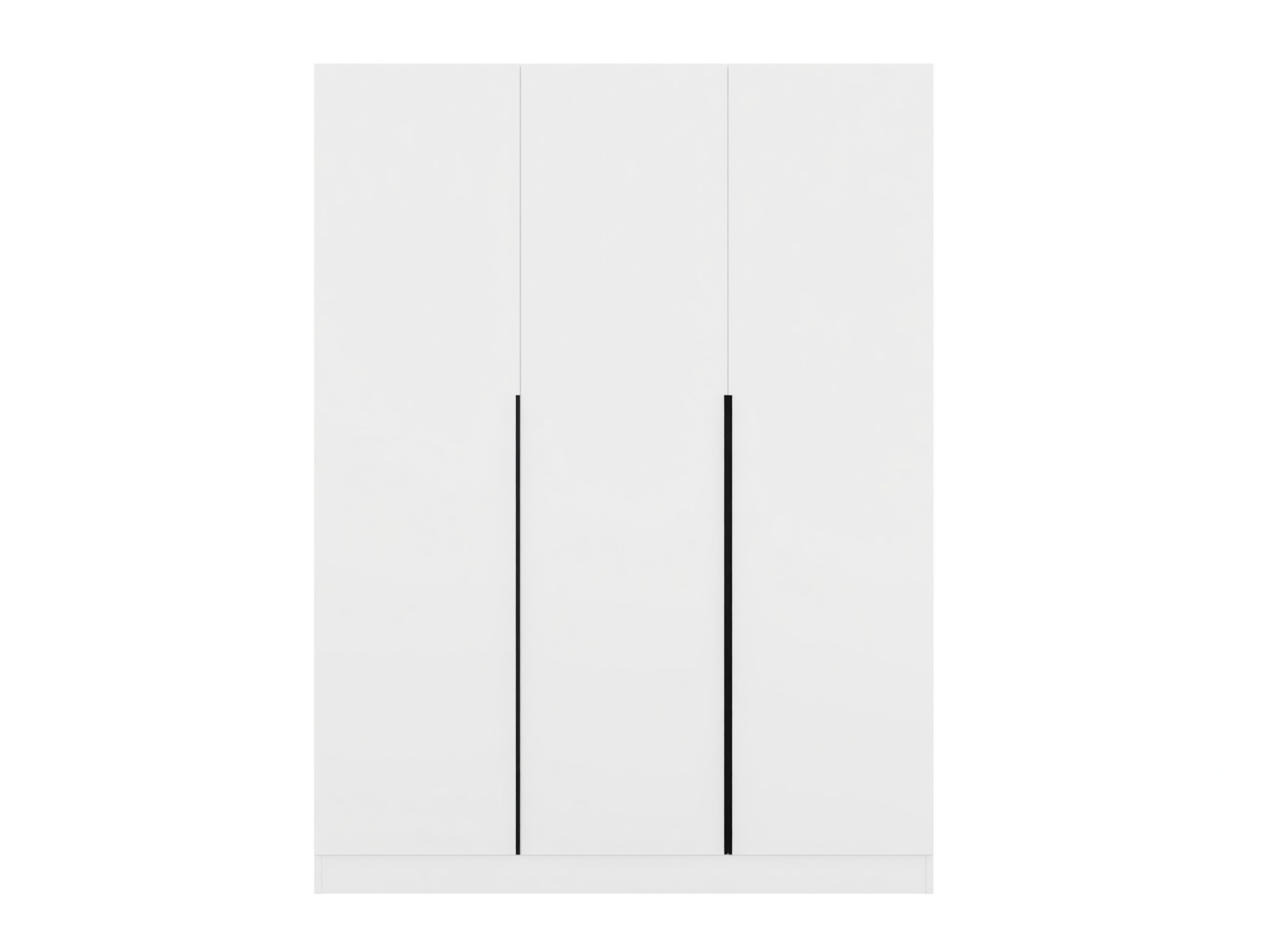 Kleiderschrank Mandeville 369 (Weiss + Schwarz)