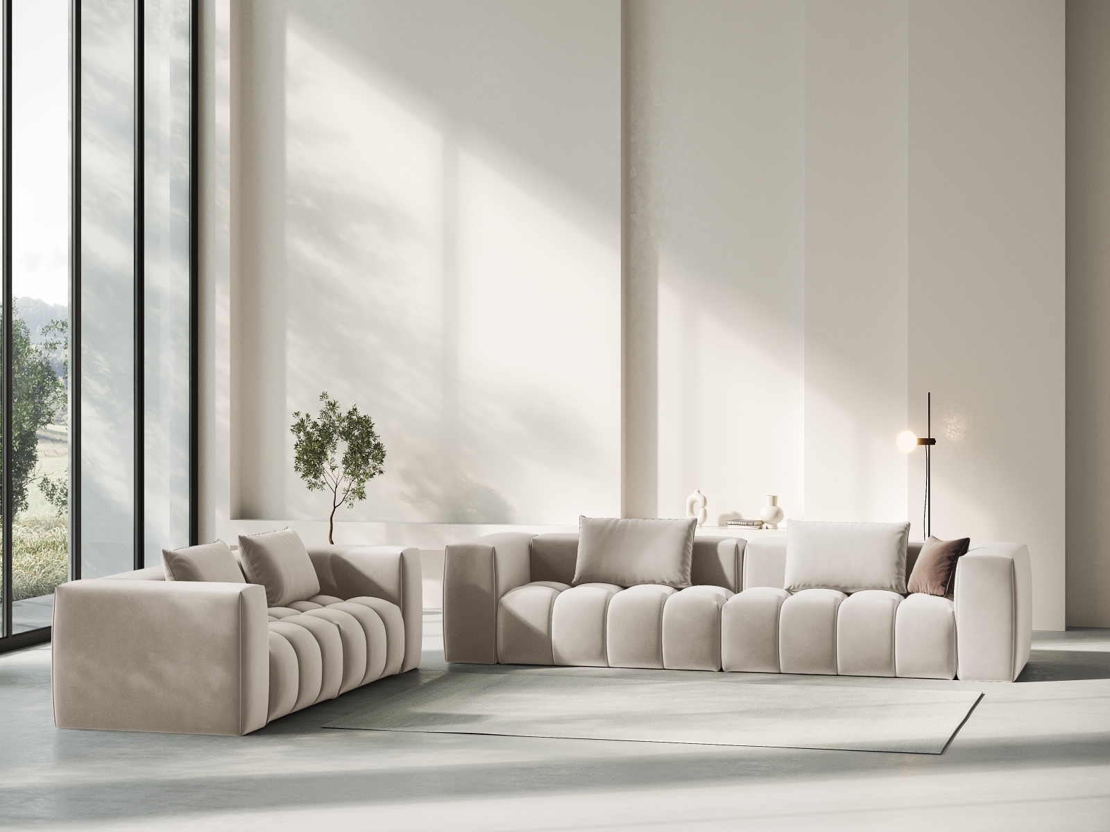 Sofa Odeveno 101 (Casino Sand)