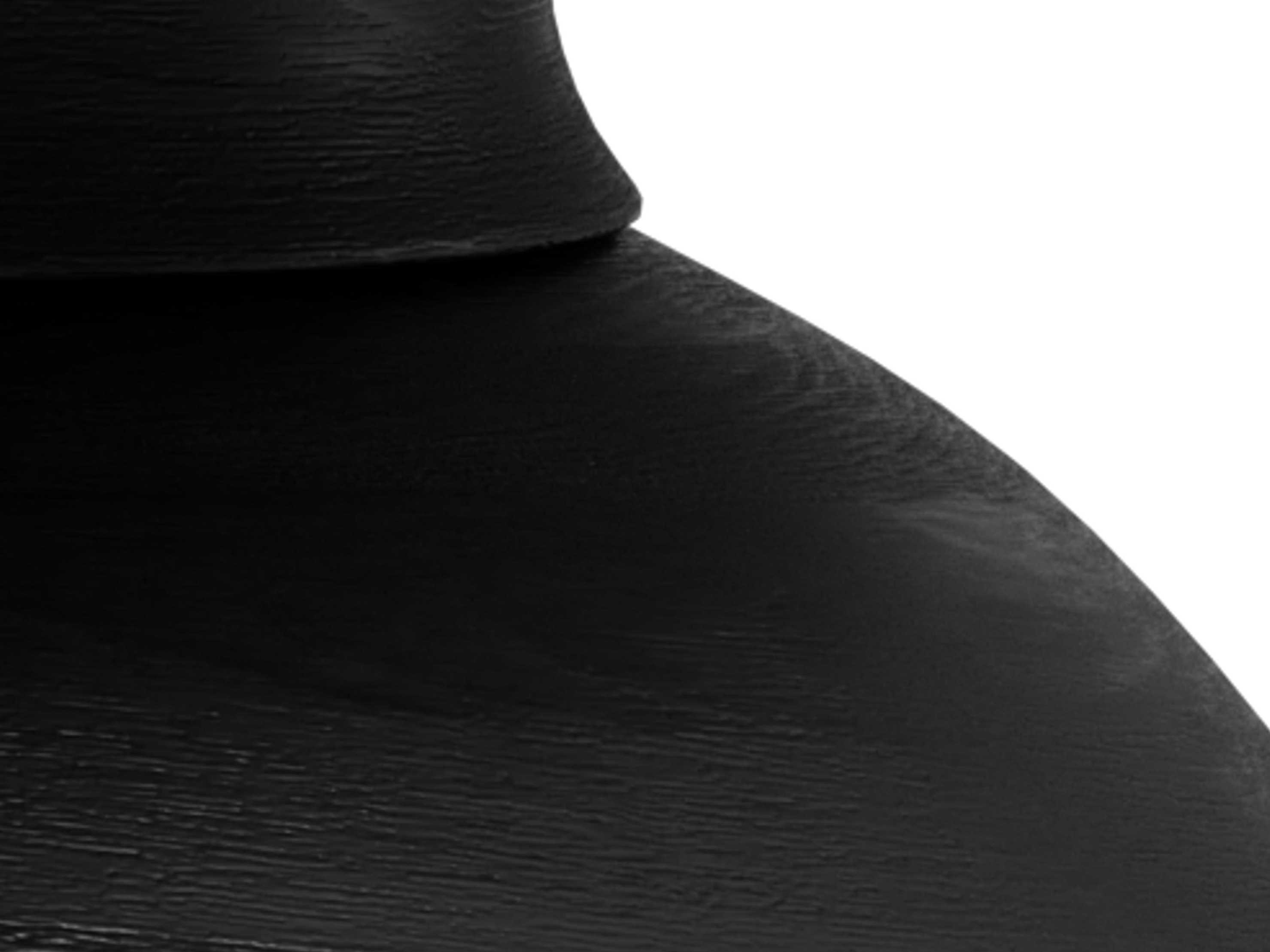 Couchtisch Norsica 1082 (Schwarz + Grauer Marmor)