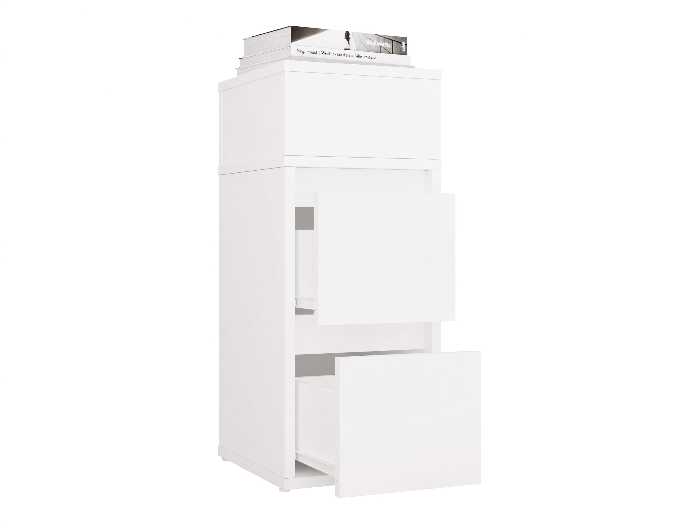 Nachttisch Mandeville 373 (Weiss)