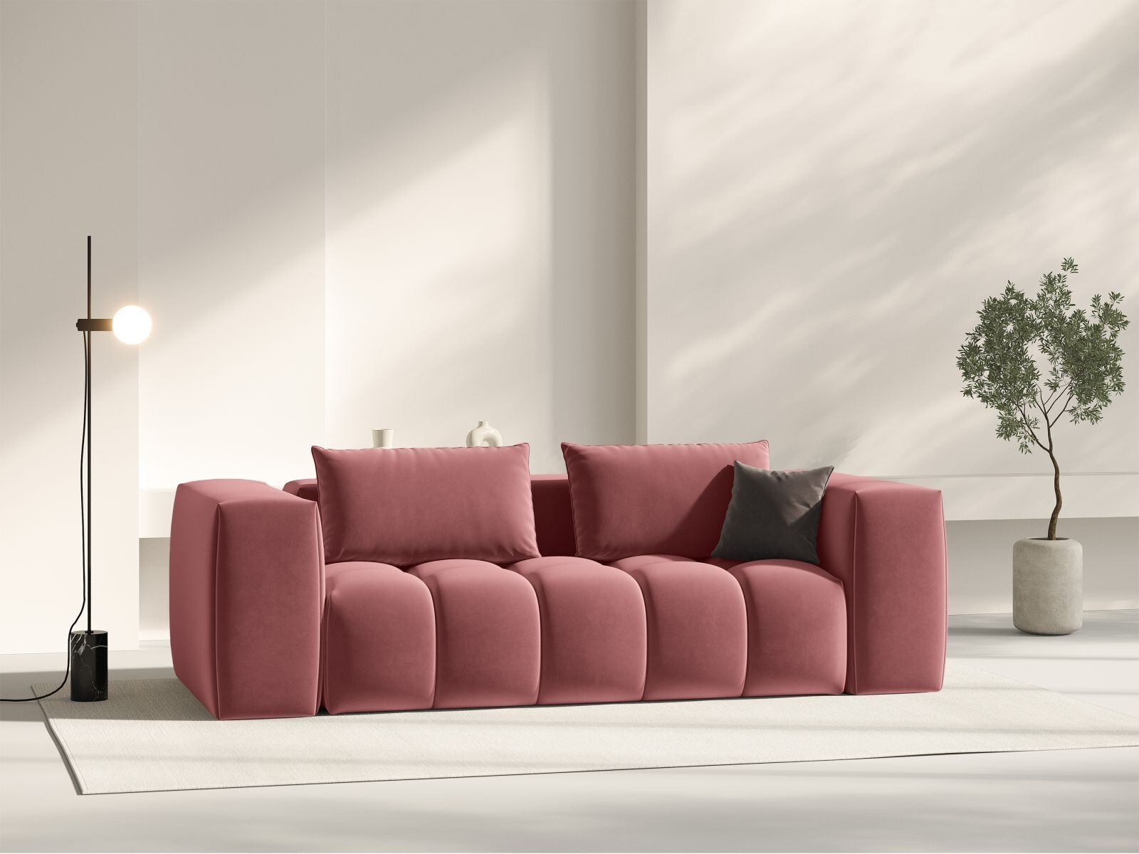 Sofa Odeveno 102 (Casino Salmon)