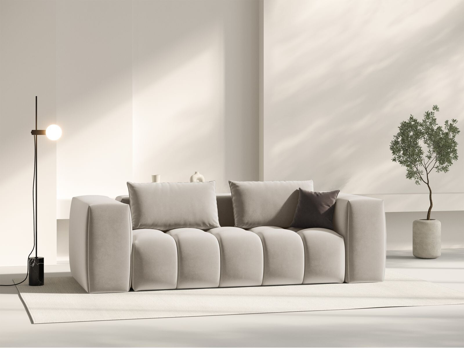 Sofa Odeveno 102 (Casino Sand)