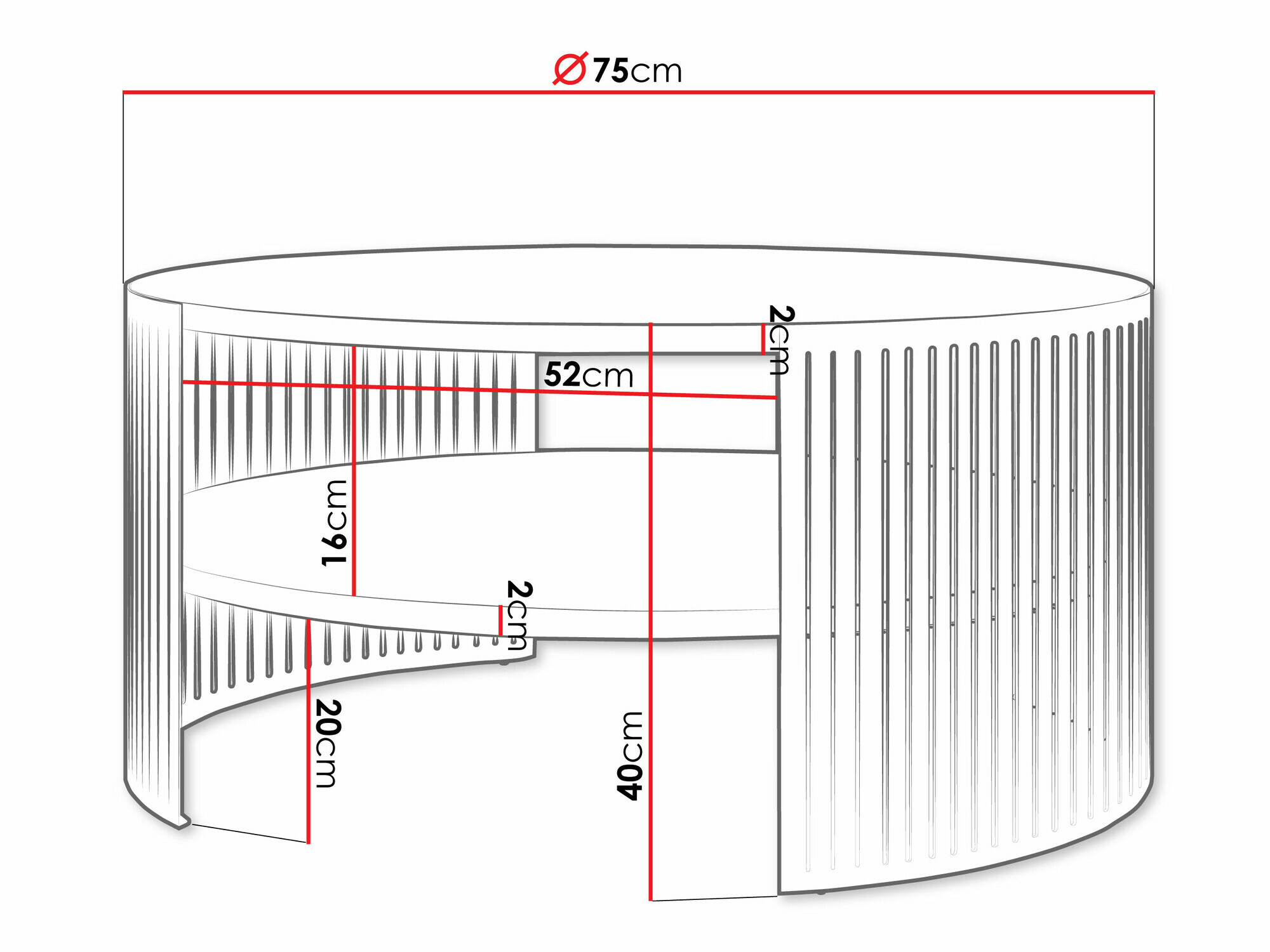 Couchtisch SD3006