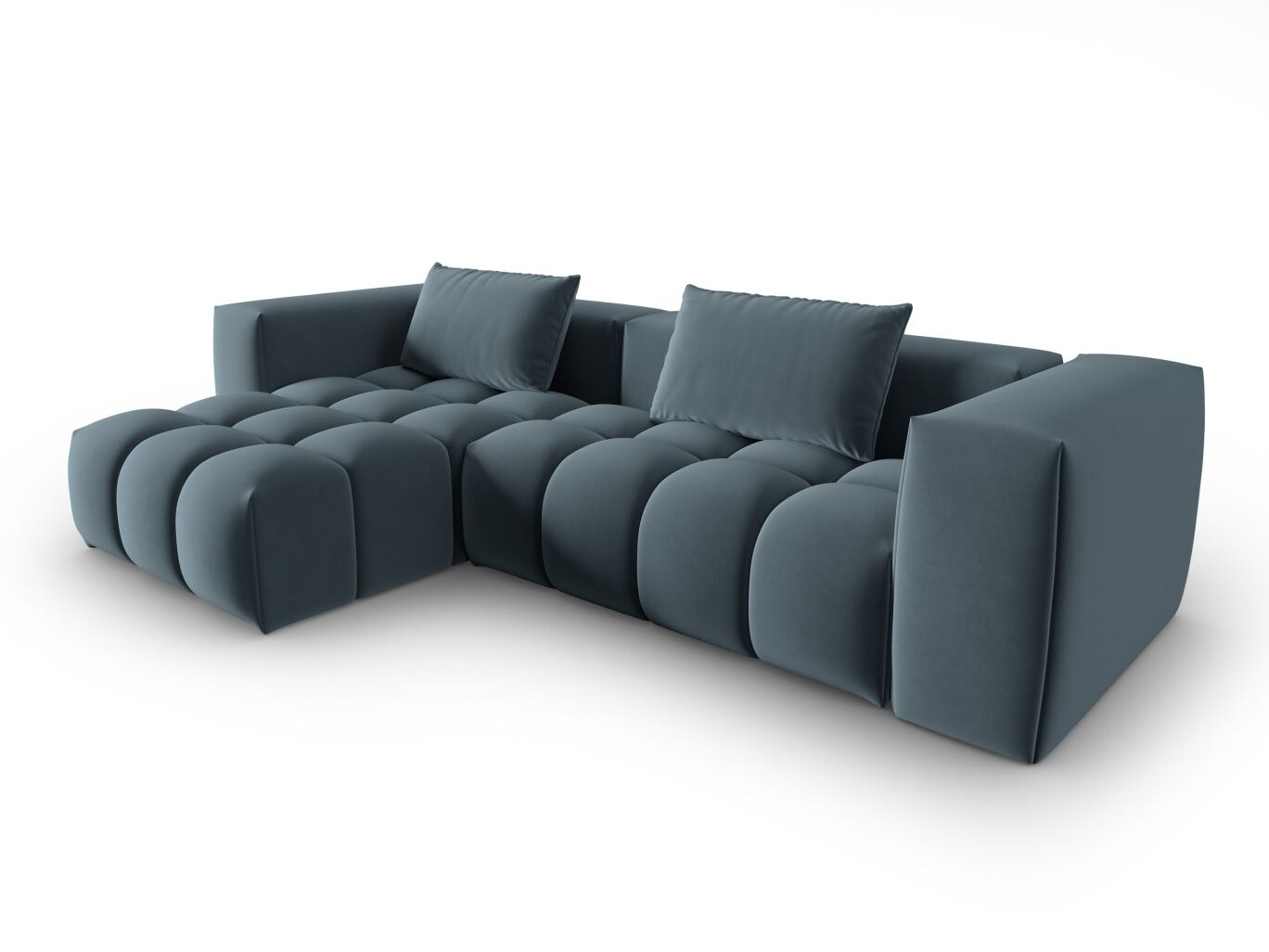 Ecksofa Odeveno 104 (Casino Dark Blue)