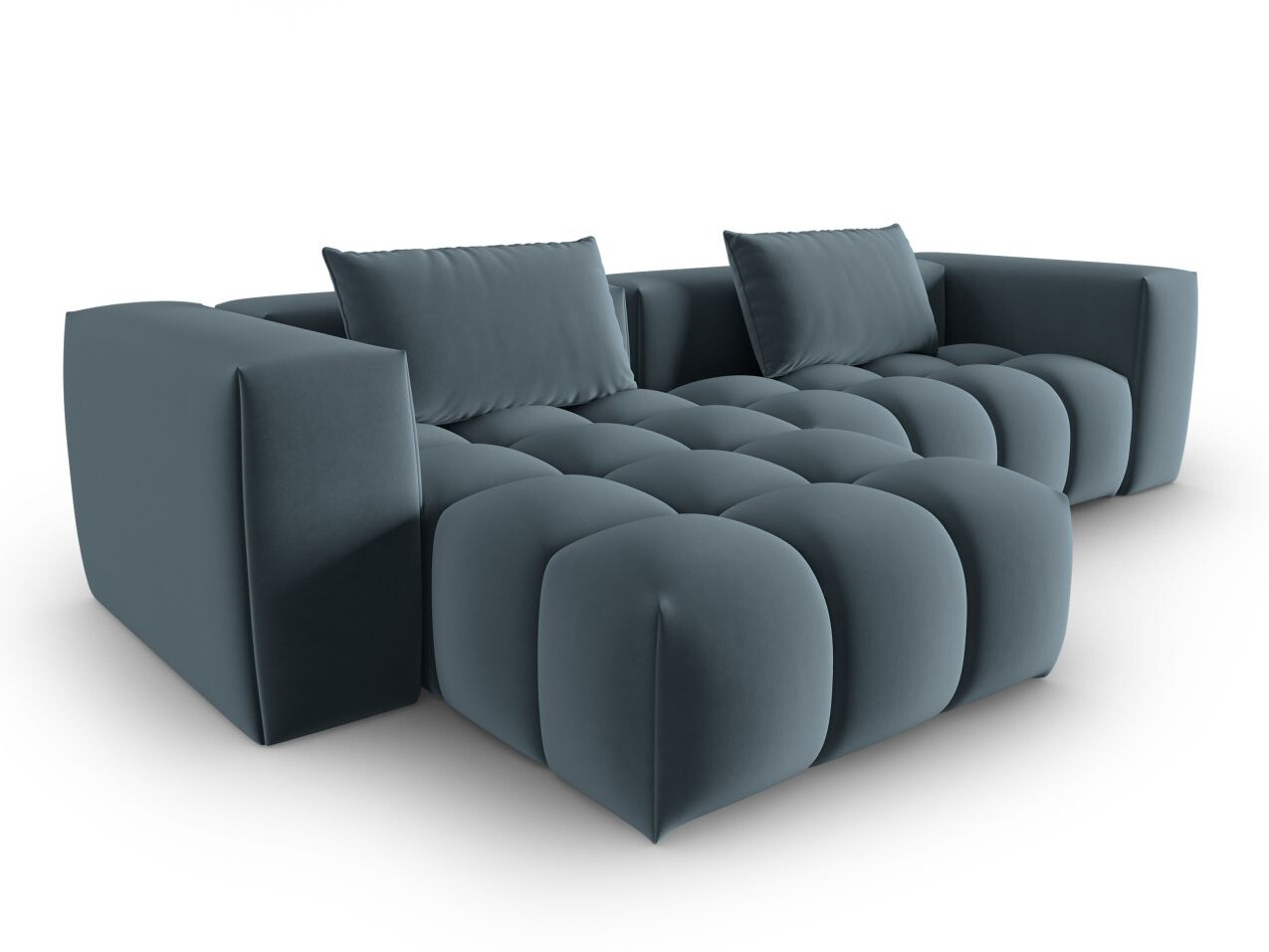 Ecksofa Odeveno 104 (Casino Dark Blue)