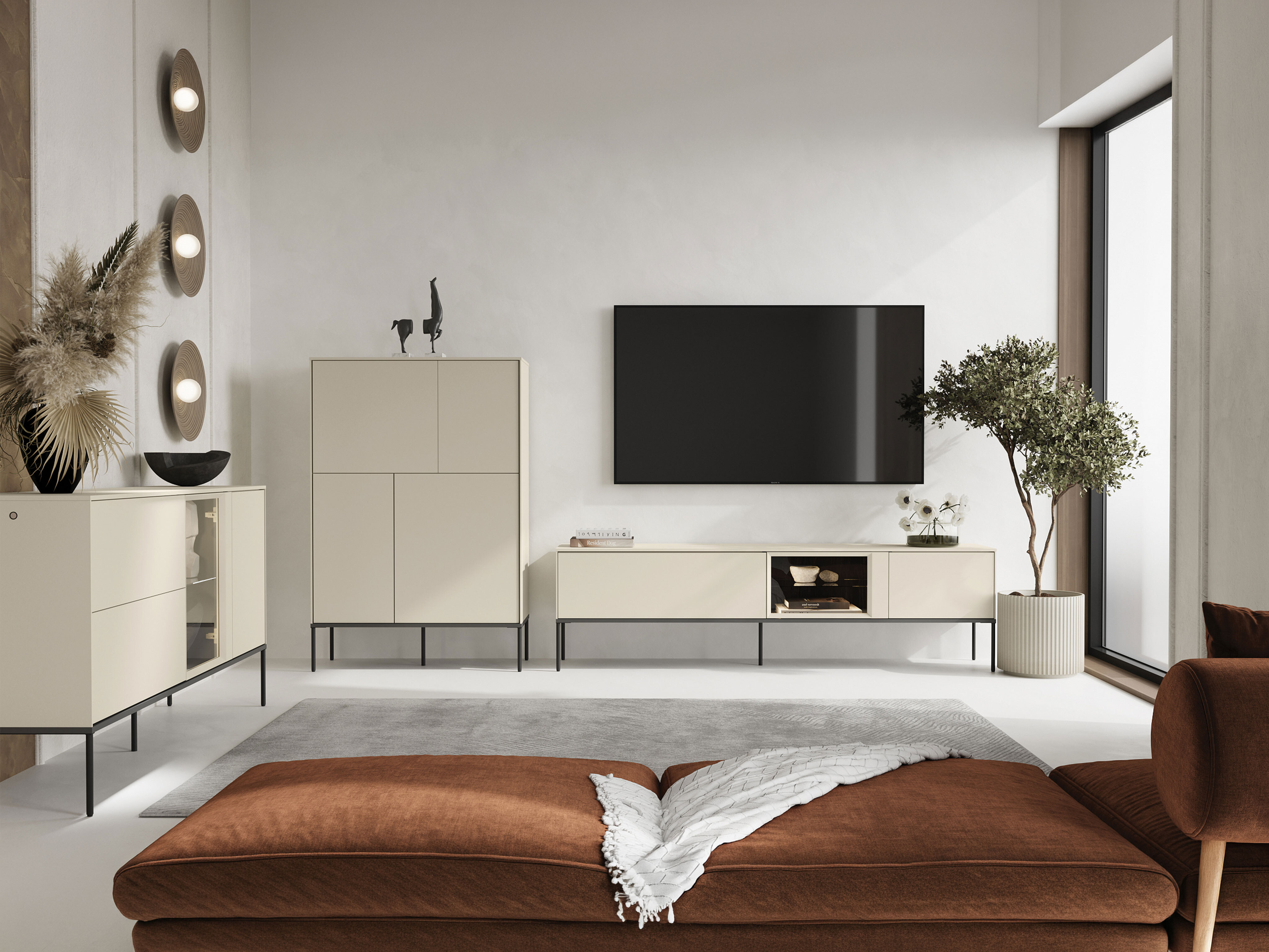 Wohnzimmer-Sets Belfelu 105