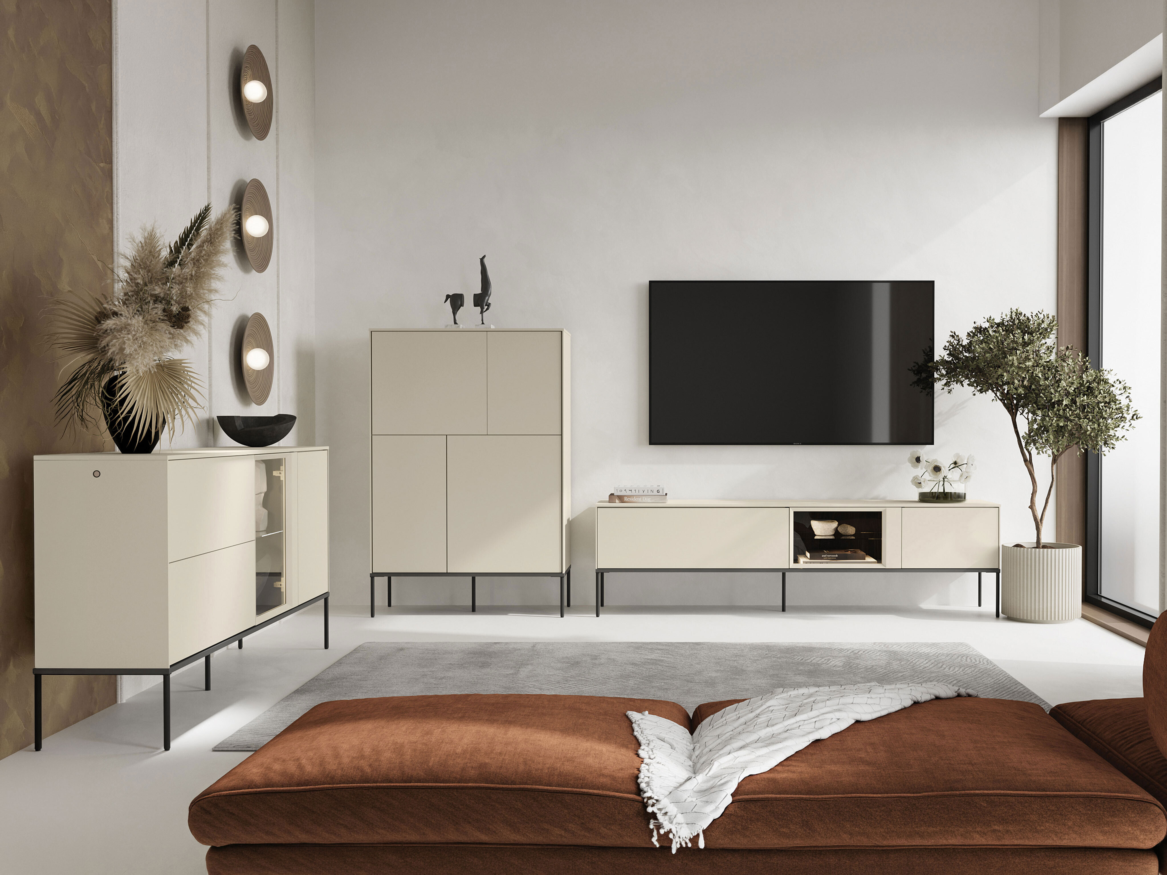 Wohnzimmer-Sets Belfelu 105