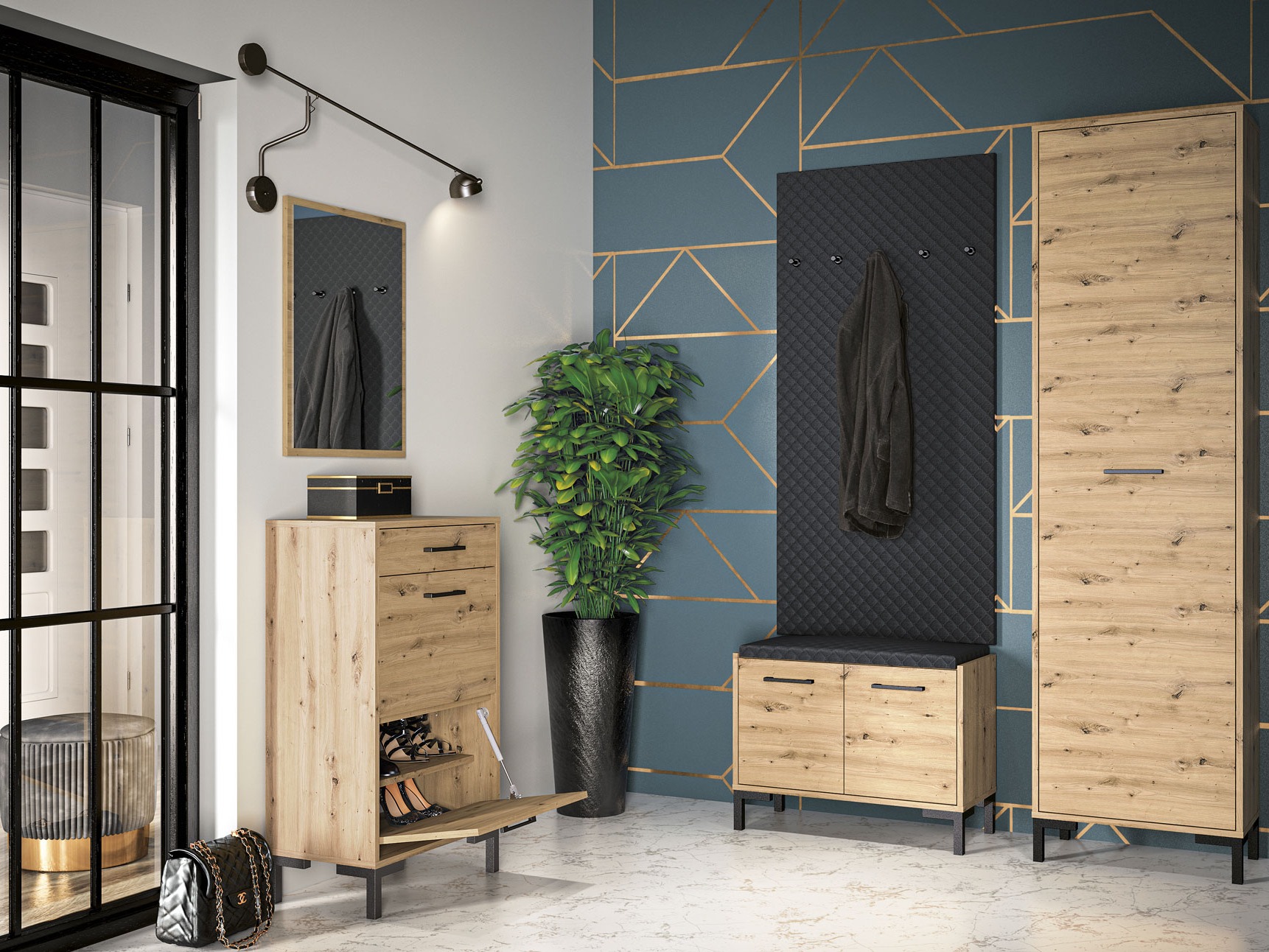 Kleiderschrank Larnolo 100