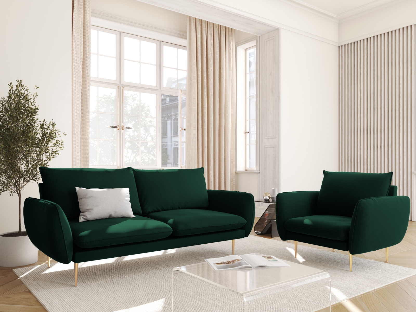 Sessel Ferlevi 110 (Bluvel 78)
