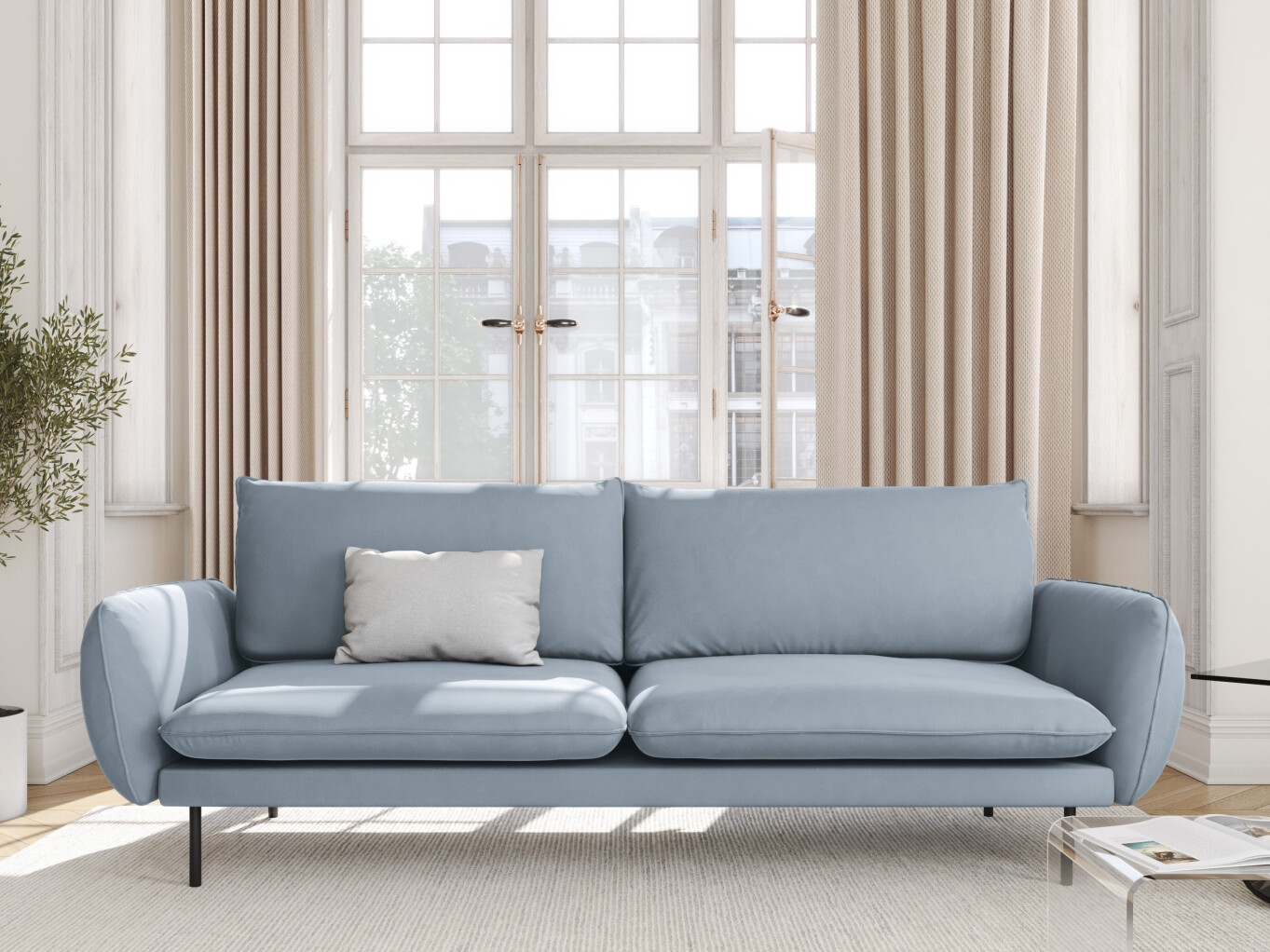 Sofa Ferlevi 128 (Bluvel 06)