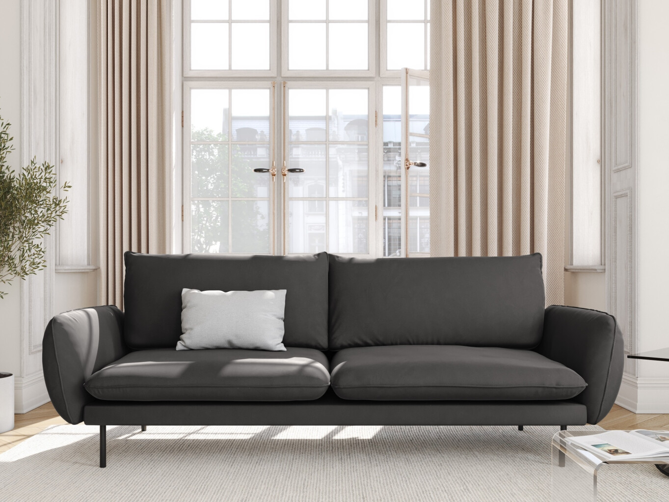 Sofa Ferlevi 128 (Bluvel 18)