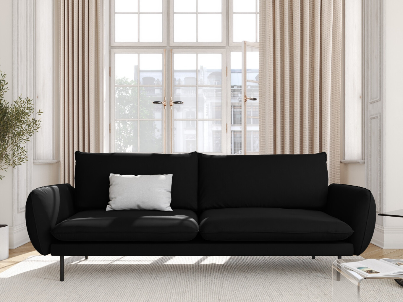 Sofa Ferlevi 128 (Bluvel 19)