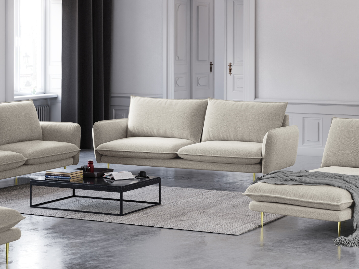 Sofa Ferlevi 128 (Positano 02)