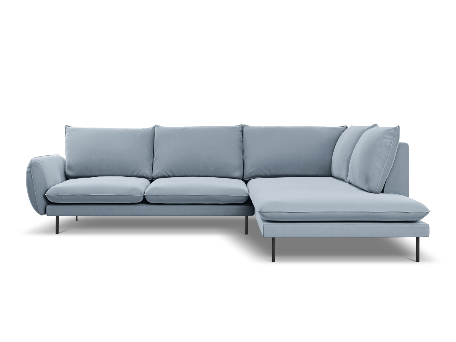 Ecksofa Ferlevi 130 (Bluvel 06)