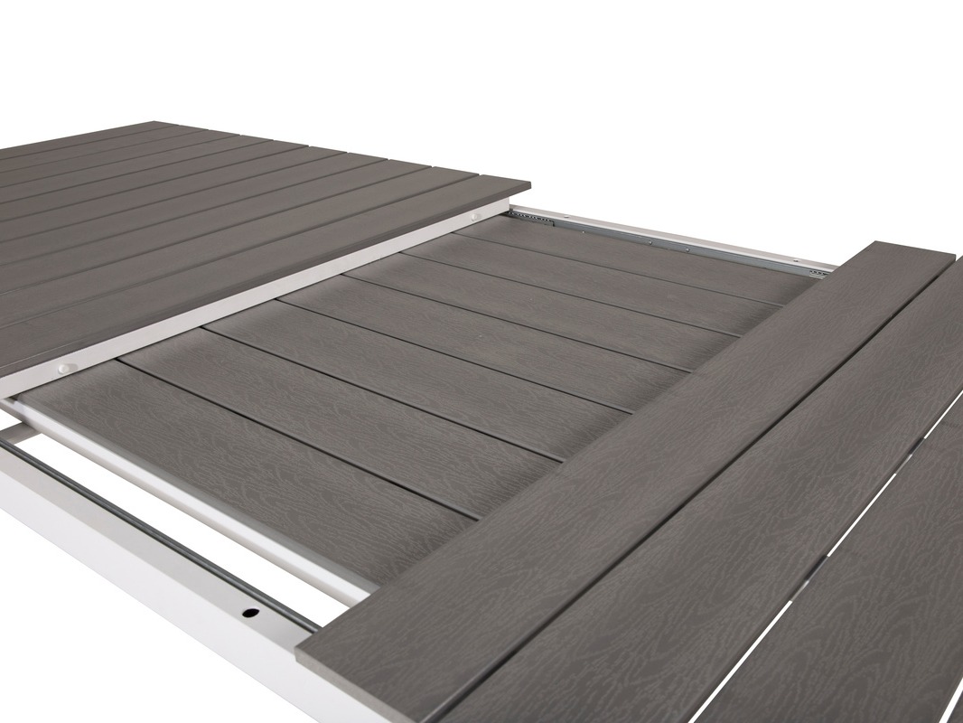 Gartentisch Dallas 668 (Grau + Weiss)