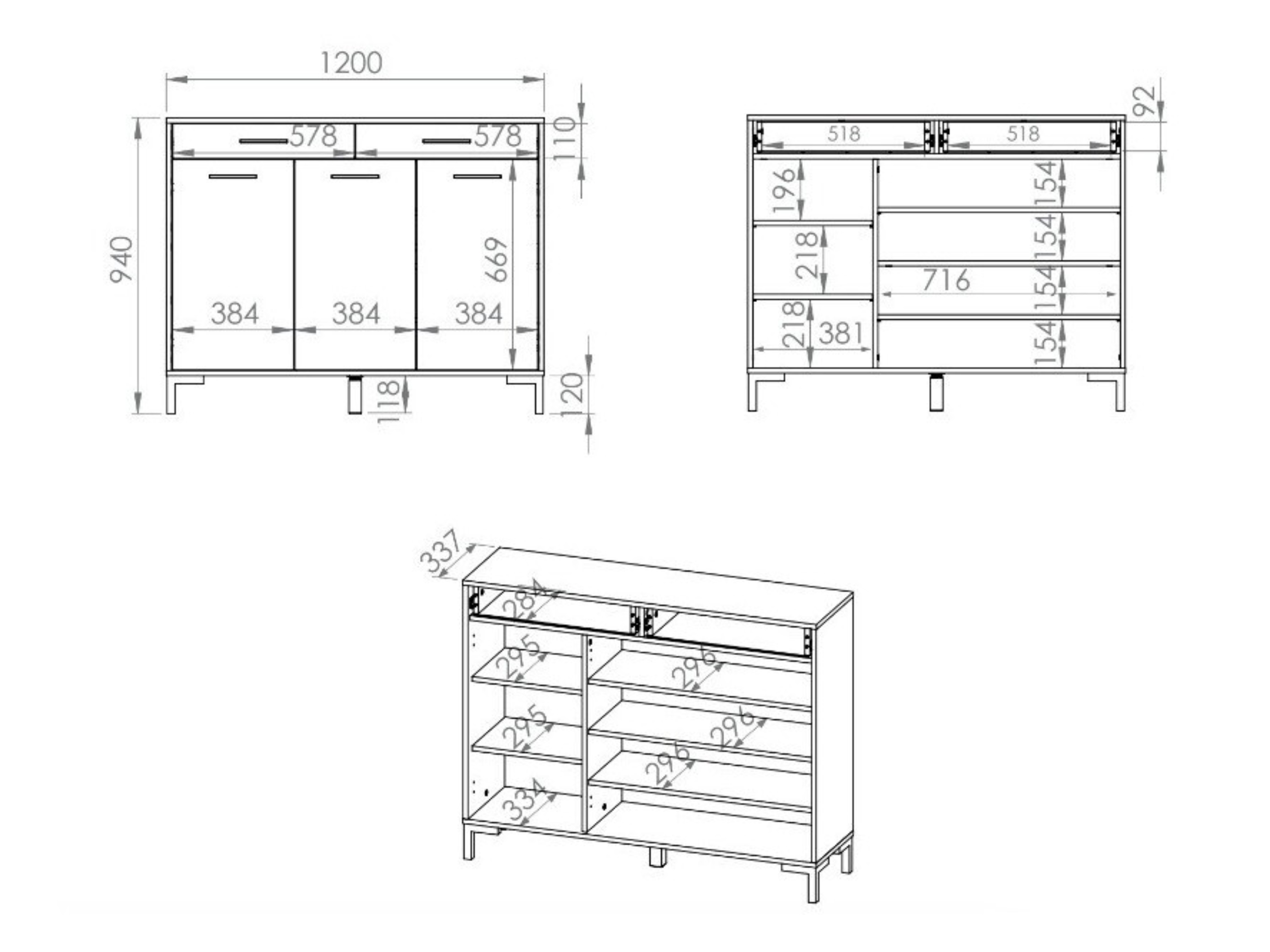 Kommode Larnolo 122