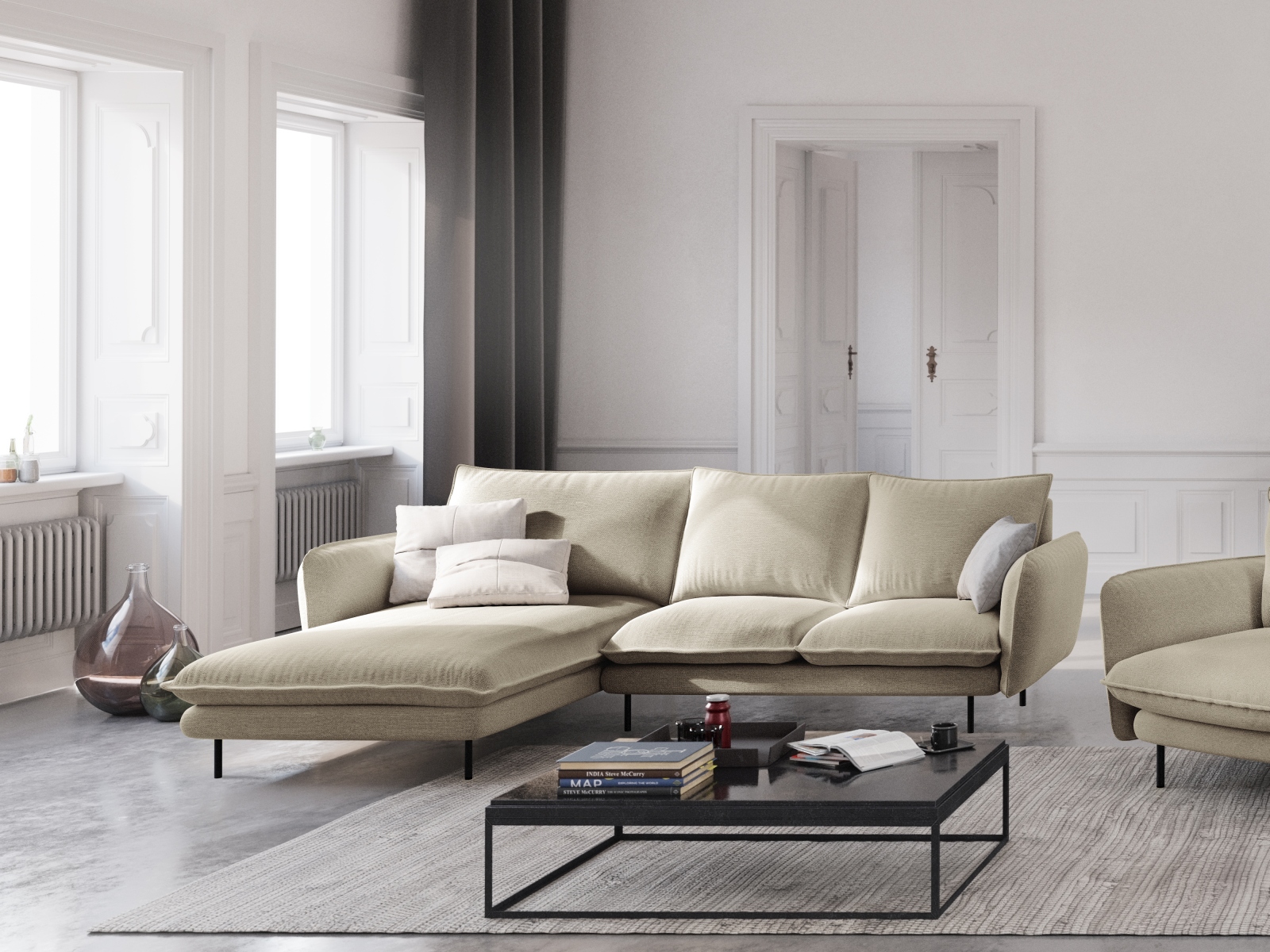 Ecksofa Ferlevi 131 (Positano 08)