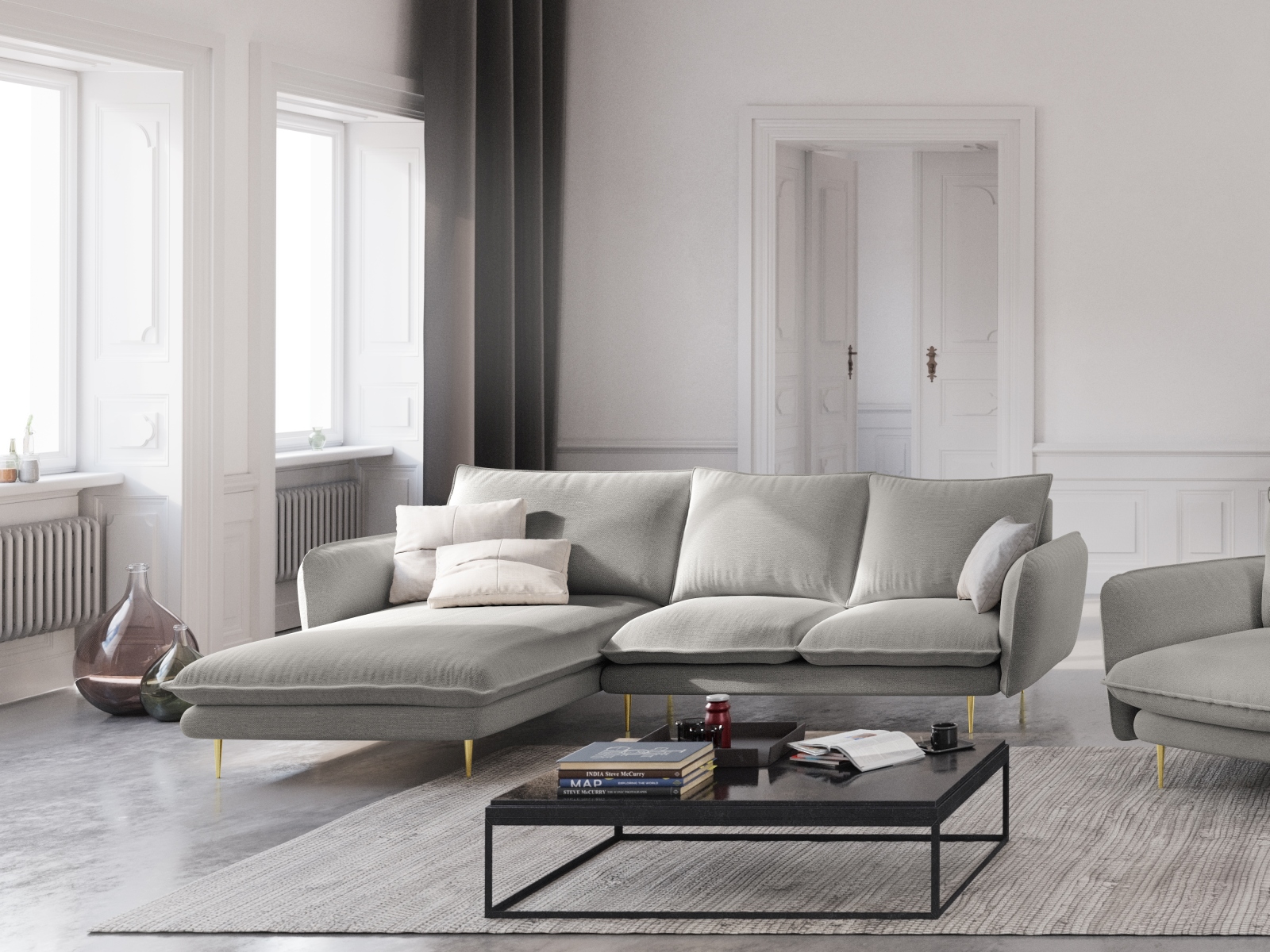 Ecksofa Ferlevi 131 (Positano 83)