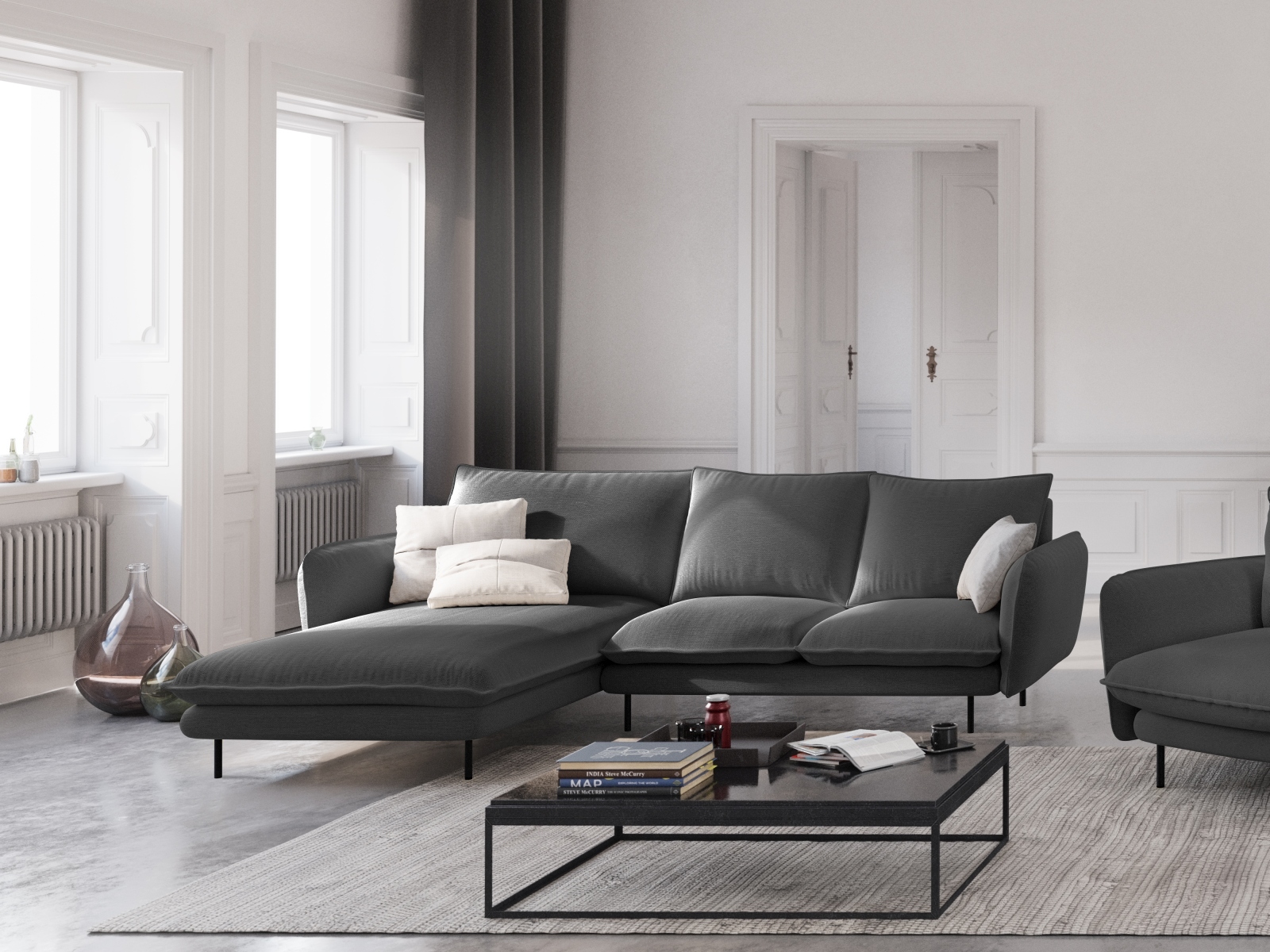 Ecksofa Ferlevi 131 (Positano 95)